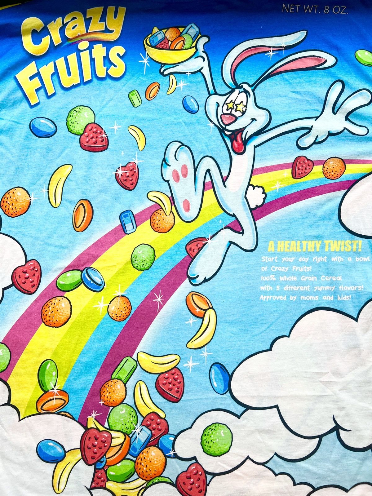 Moschino MOSCHINO CRAZY FRUITS T-SHIRT PRINT jeremy scott tshirt Size US XL / EU 56 / 4 - 6 Thumbnail