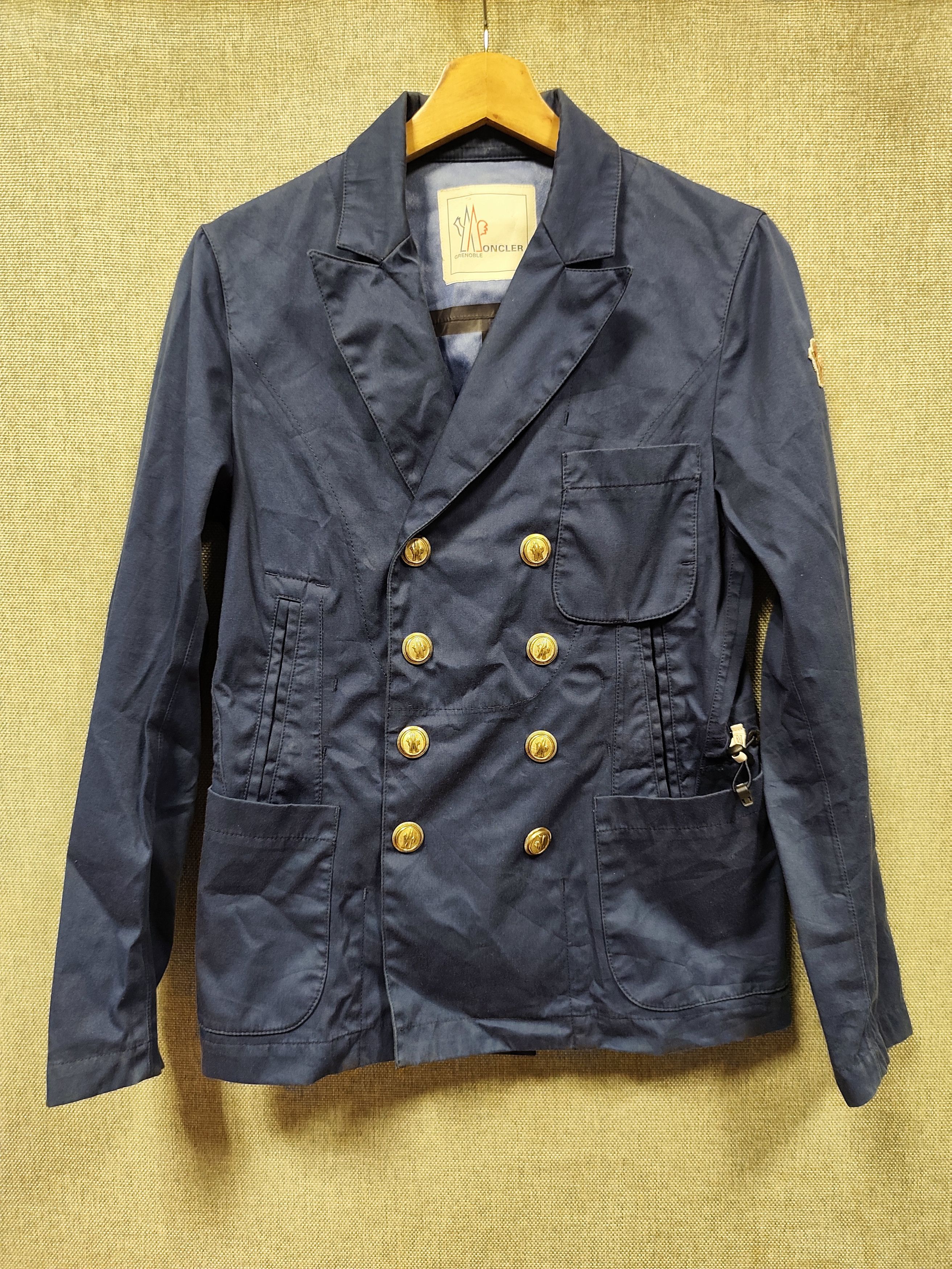 Moncler Tregastel Giacca Light Jacket Double Breasted Size S / US 4 / IT 40 - 1 Thumbnail