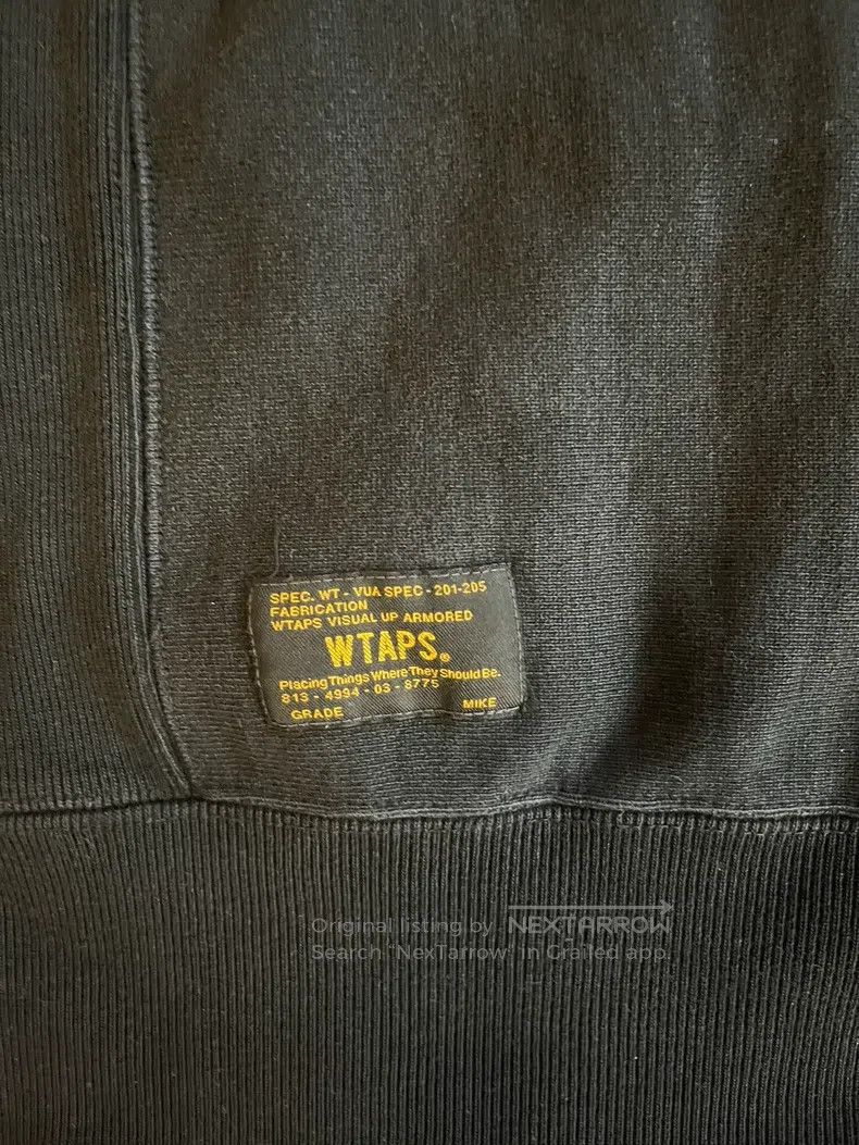 Wtaps Wtaps Classic black hoodie Size US M / EU 48-50 / 2 - 6 Thumbnail