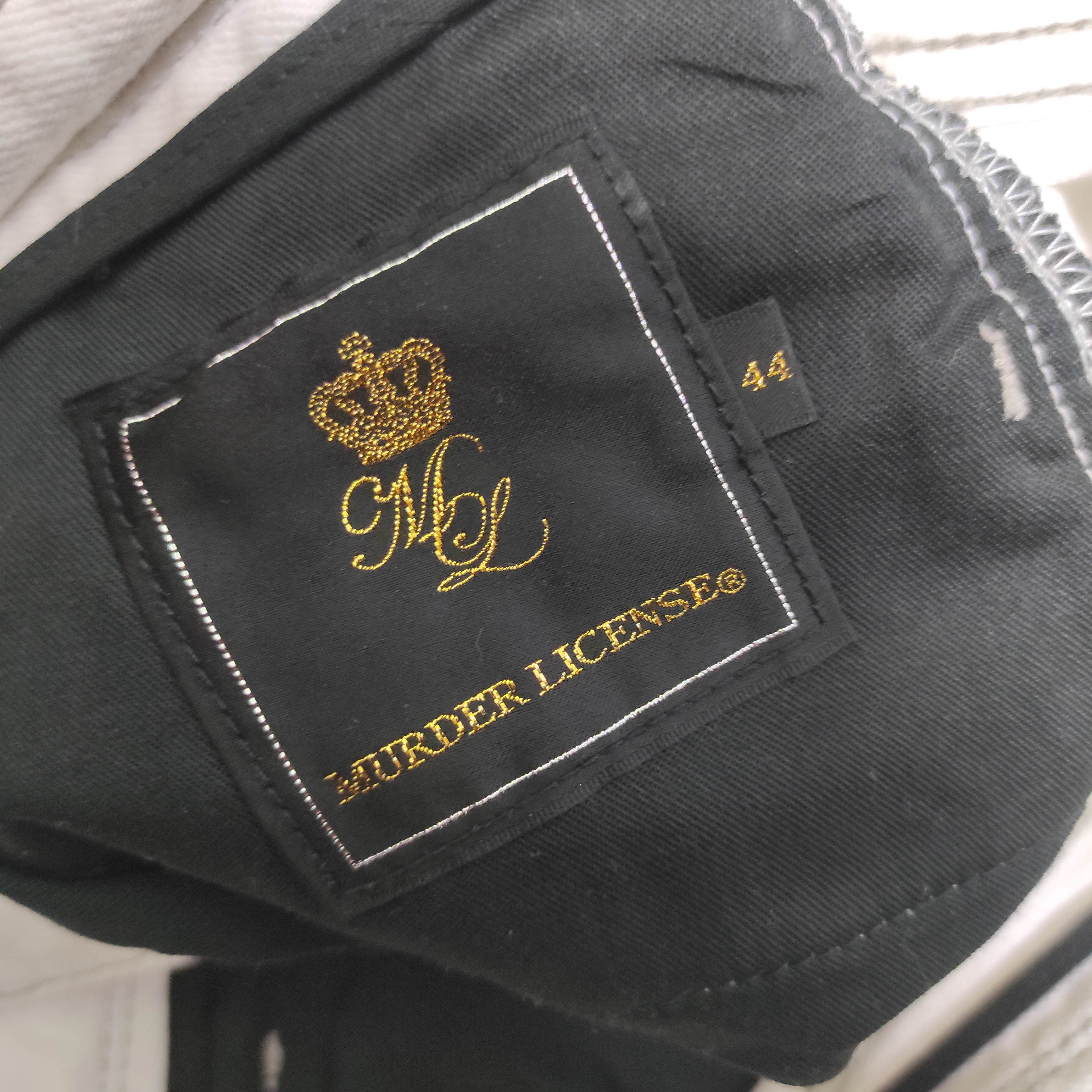 14th Addiction FLARE🔥 MURDER LICENSE Smokes Whiskers Denim Size US 30 / EU 46 - 11 Thumbnail
