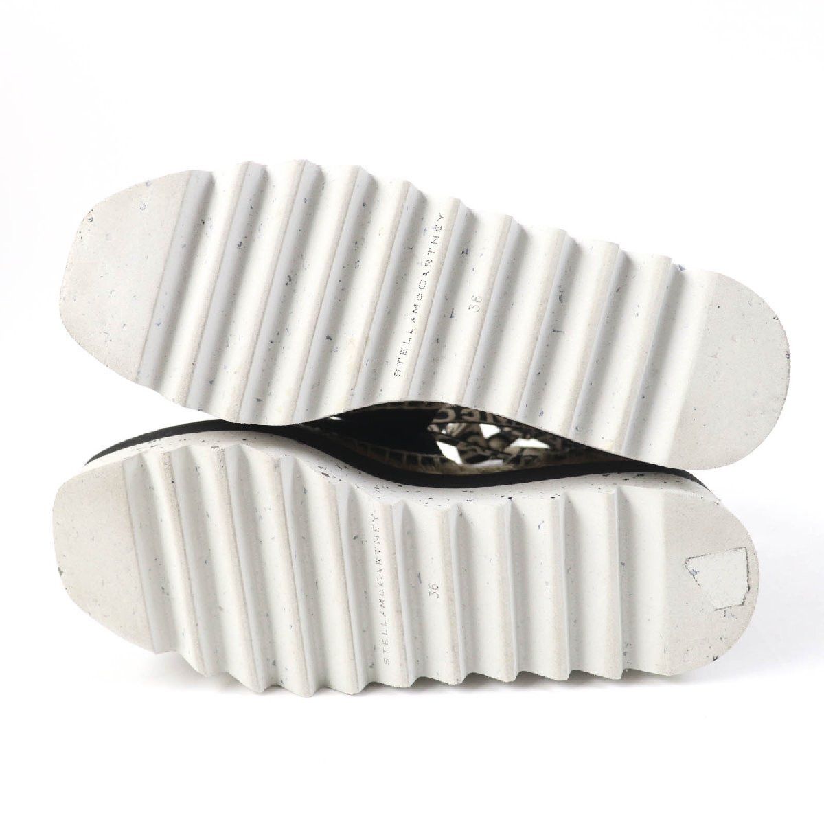 Stella McCartney Stella McCartney 800159 Ribbon Espadrille Platform Shoes Size US 5 / IT 35 - 6 Thumbnail