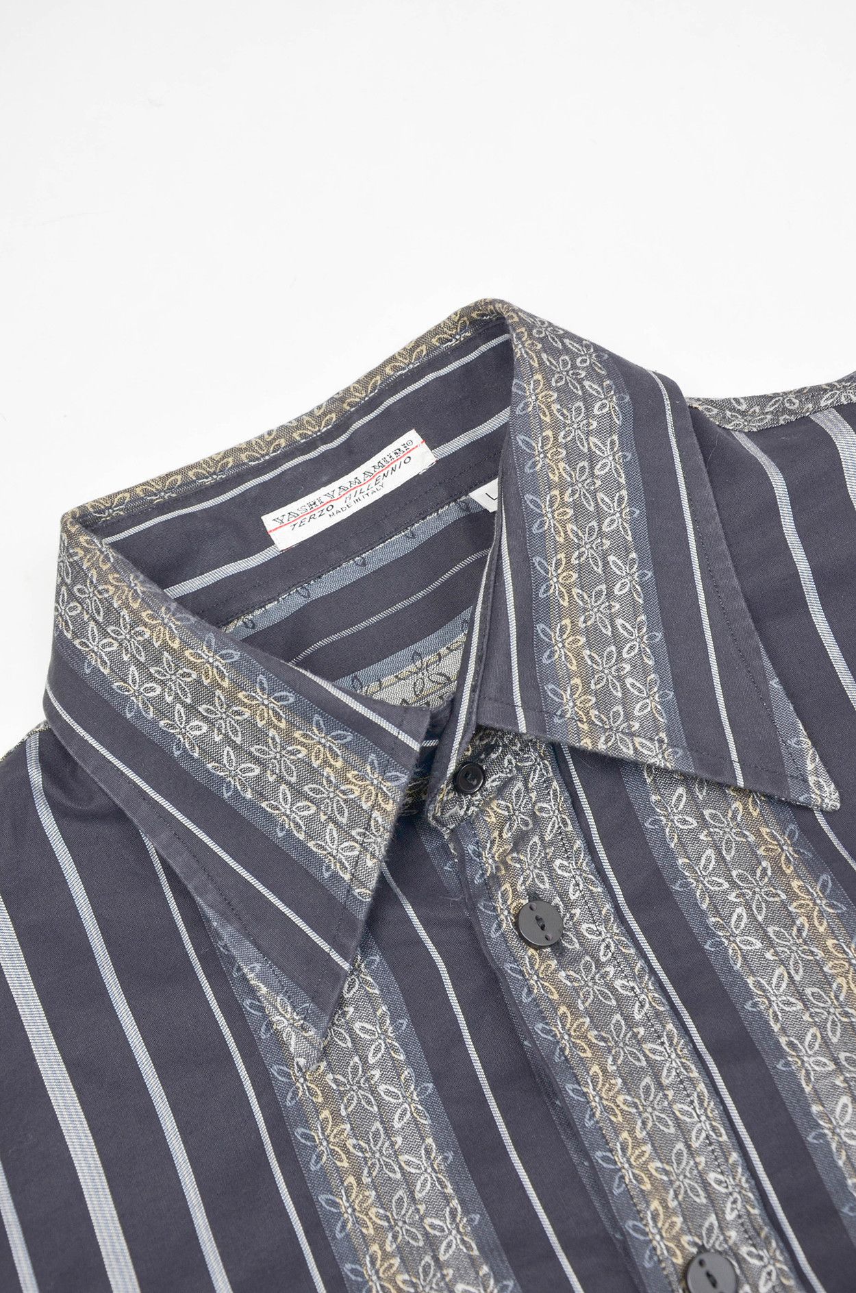 Japanese Brand Yashi Yamamuri Vintage Japanese Black Embroidery Shirt L Size US L / EU 52-54 / 3 - 5 Thumbnail