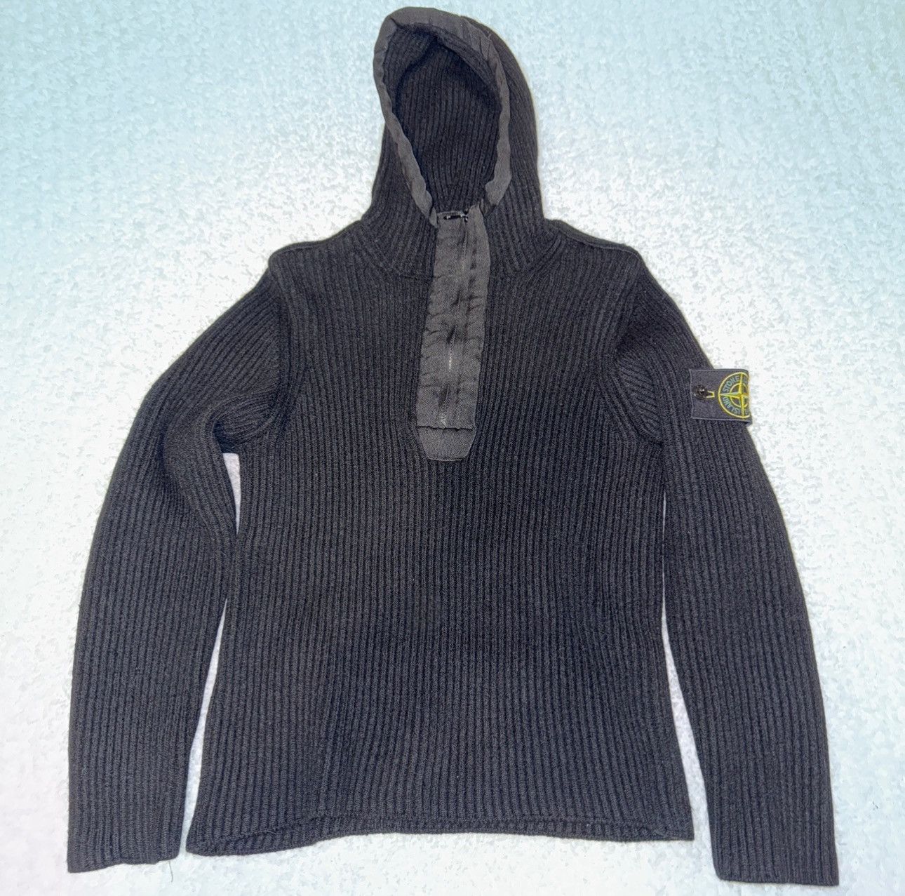 Stone Island Vintage Stone Island Ribbed Quarter Zip Size US XS / EU 42 / 0 - 1 Thumbnail
