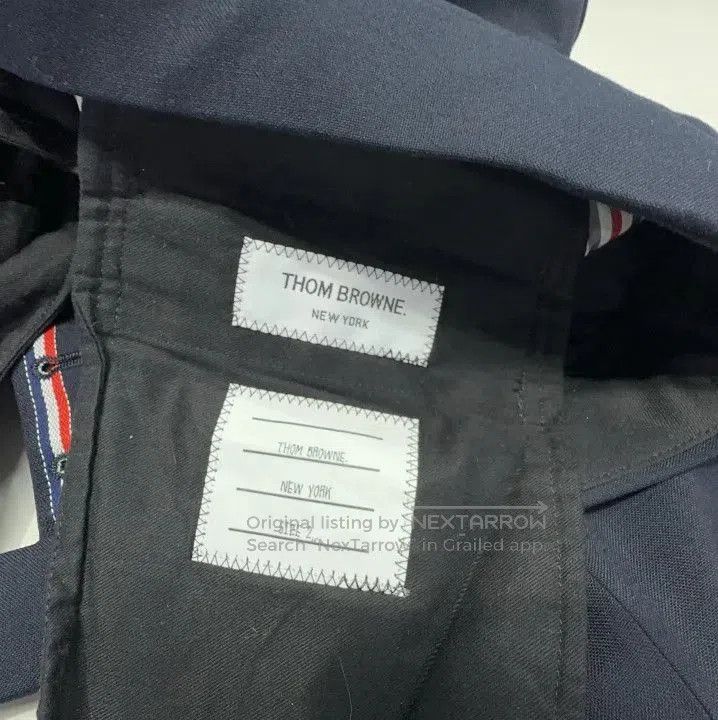 Thom Browne Thom Browne Navy Straight. Size US 28 / EU 44 - 4 Thumbnail