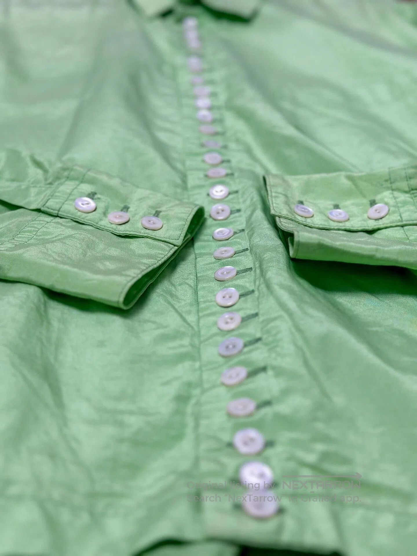 Yohji Yamamoto Yohji Yamamoto Green Button. Size US M / EU 48-50 / 2 - 4 Thumbnail