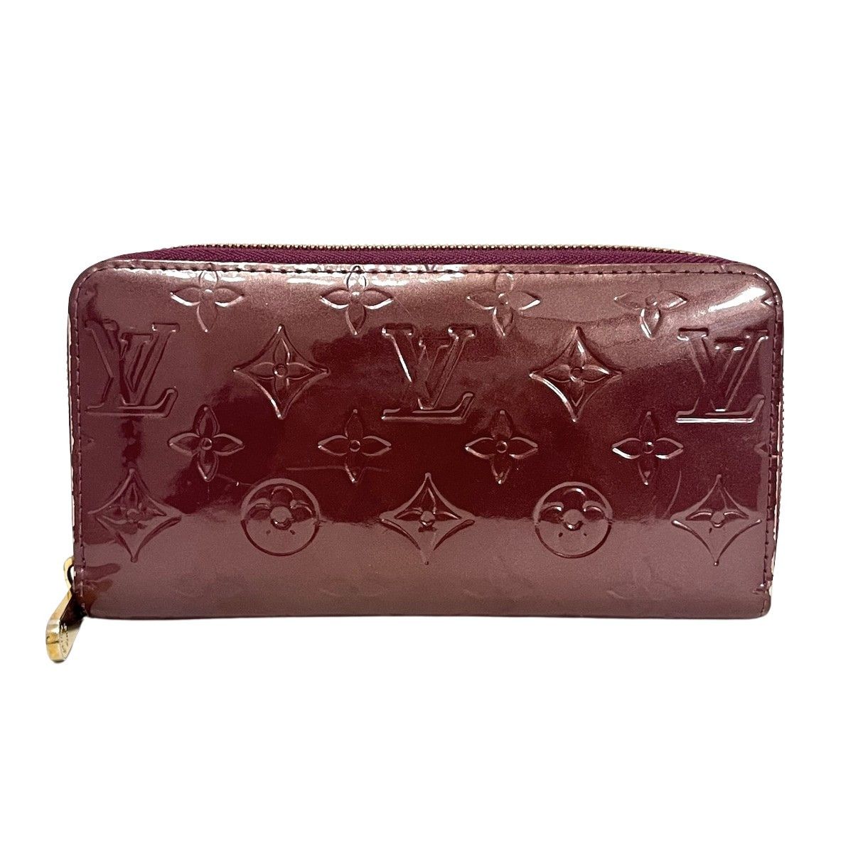 Louis Vuitton Monogram Vernis M91536 Zippy Wallet Monogram Vernis