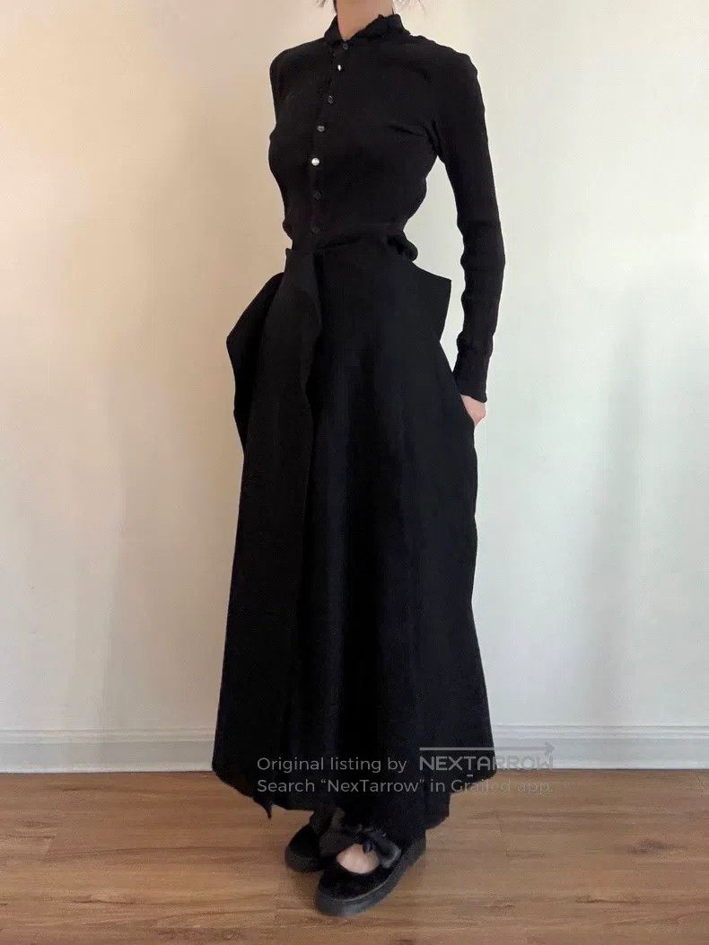 Comme des Garcons Comme des Garcons size M Patchwork Skirt Size 22" - 6 Thumbnail