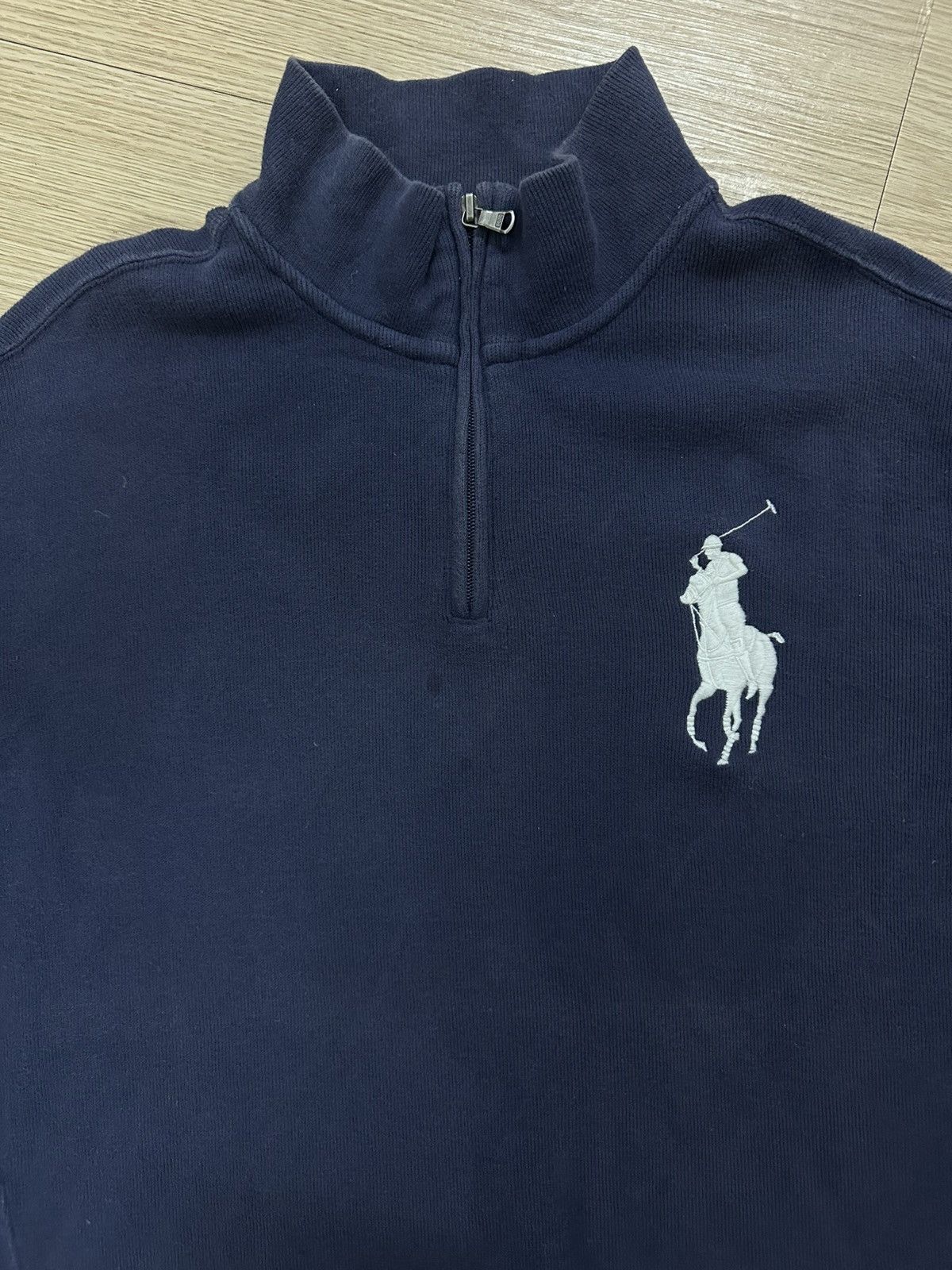 Beauty Beast × Polo Ralph Lauren × Vintage Vintage 90s Polo Ralph Lauren Snowboard Patches Half Zipper Size US L / EU 52-54 / 3 - 4 Thumbnail