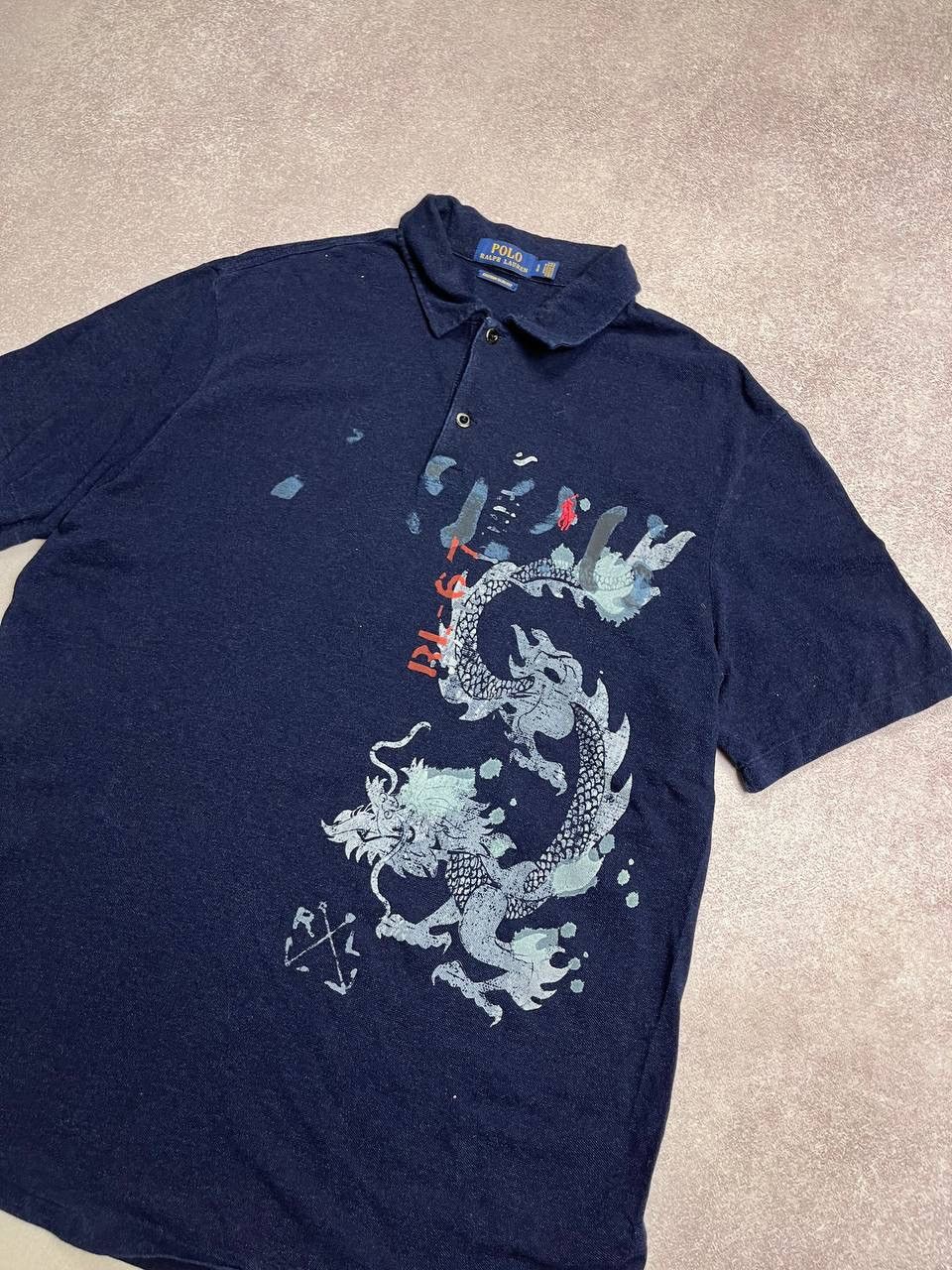 Japanese Brand Vintage Polo Ralph Lauren Japanese Dragon Avantgarde Shirt L Size US L / EU 52-54 / 3 - 3 Thumbnail