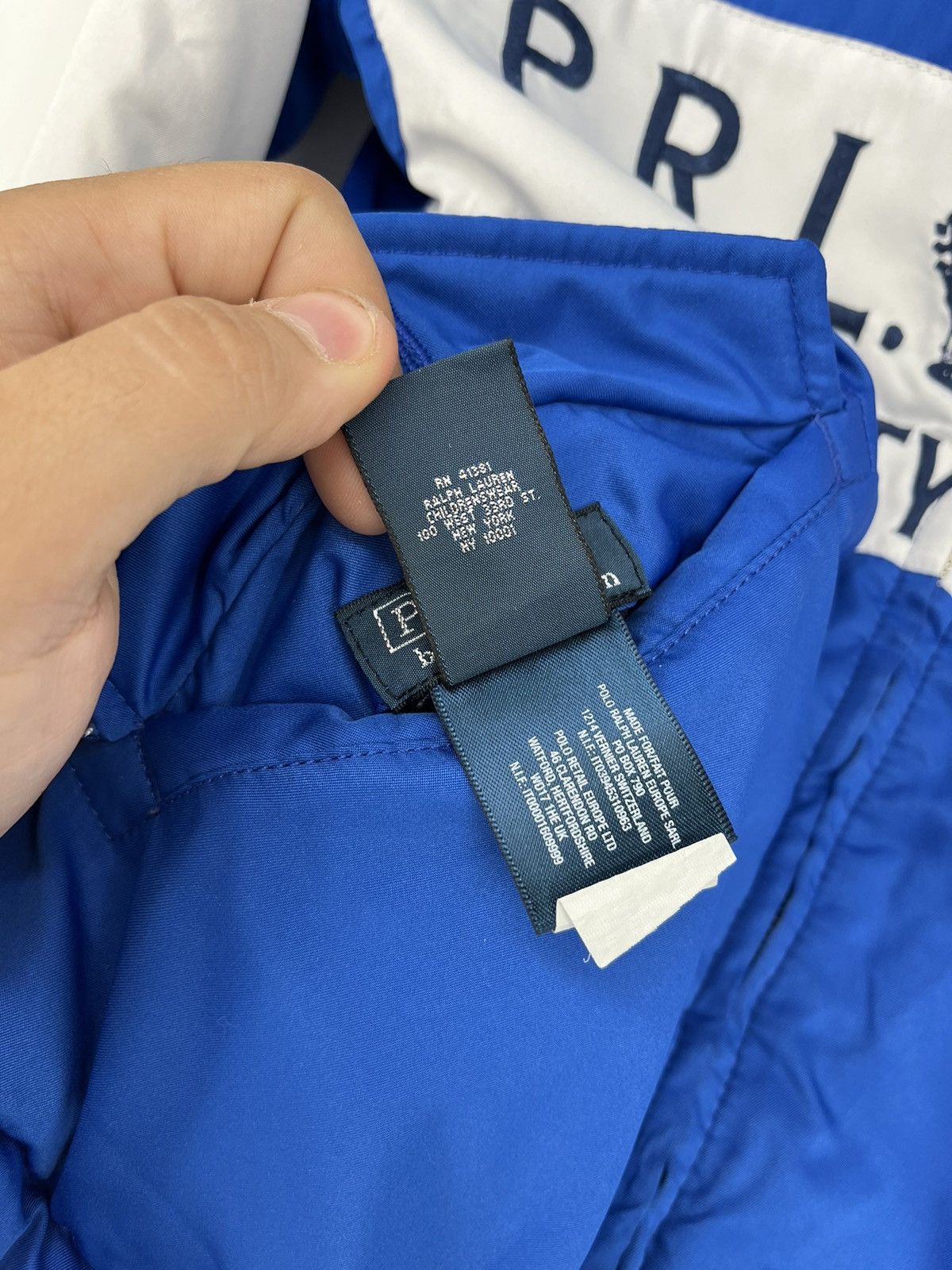 Polo Ralph Lauren × Ralph Lauren × Rugby Ralph Lauren Vtg Kids!! Polo Ralph Lauren County Riders Reversible Jacket Size US XXS / EU 40 - 7 Thumbnail