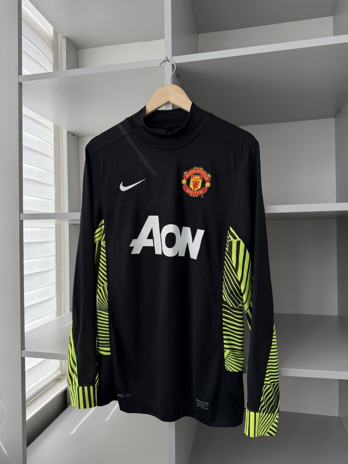 Nike Nike Manchester United Goalkeeper 2012 2012 Long Shirt Size US S / EU 44-46 / 1 - 5 Thumbnail