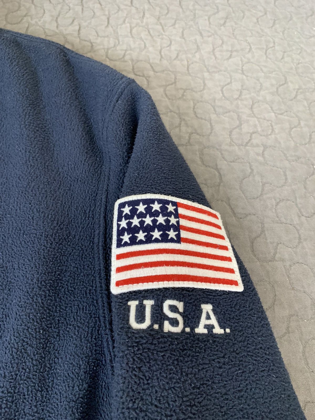 Polo Ralph Lauren Polo Ralph Lauren USA Big Logo Fleece Pullover Size US XXL / EU 58 / 5 - 14 Thumbnail