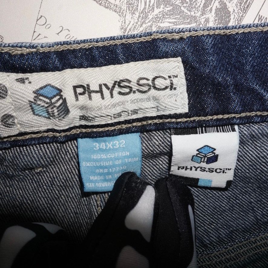 Vintage 34 - Vintage Y2K phys.sci Carpenter 90s heavyweight pants Size US 34 / EU 50 - 4 Thumbnail