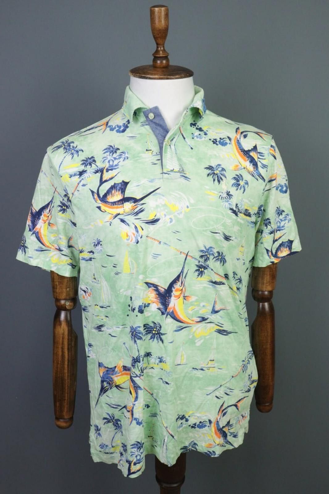 Polo Ralph Lauren Polo Ralph Lauren Classic Fit Green See Polo Shirt Size M Size US M / EU 48-50 / 2 - 1 Thumbnail
