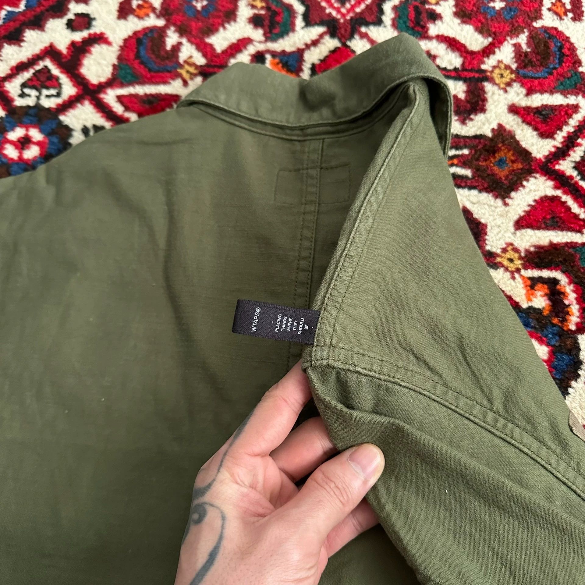 Wtaps wtaps 17ss buds 2 bag shirt m Size US M / EU 48-50 / 2 - 5 Thumbnail