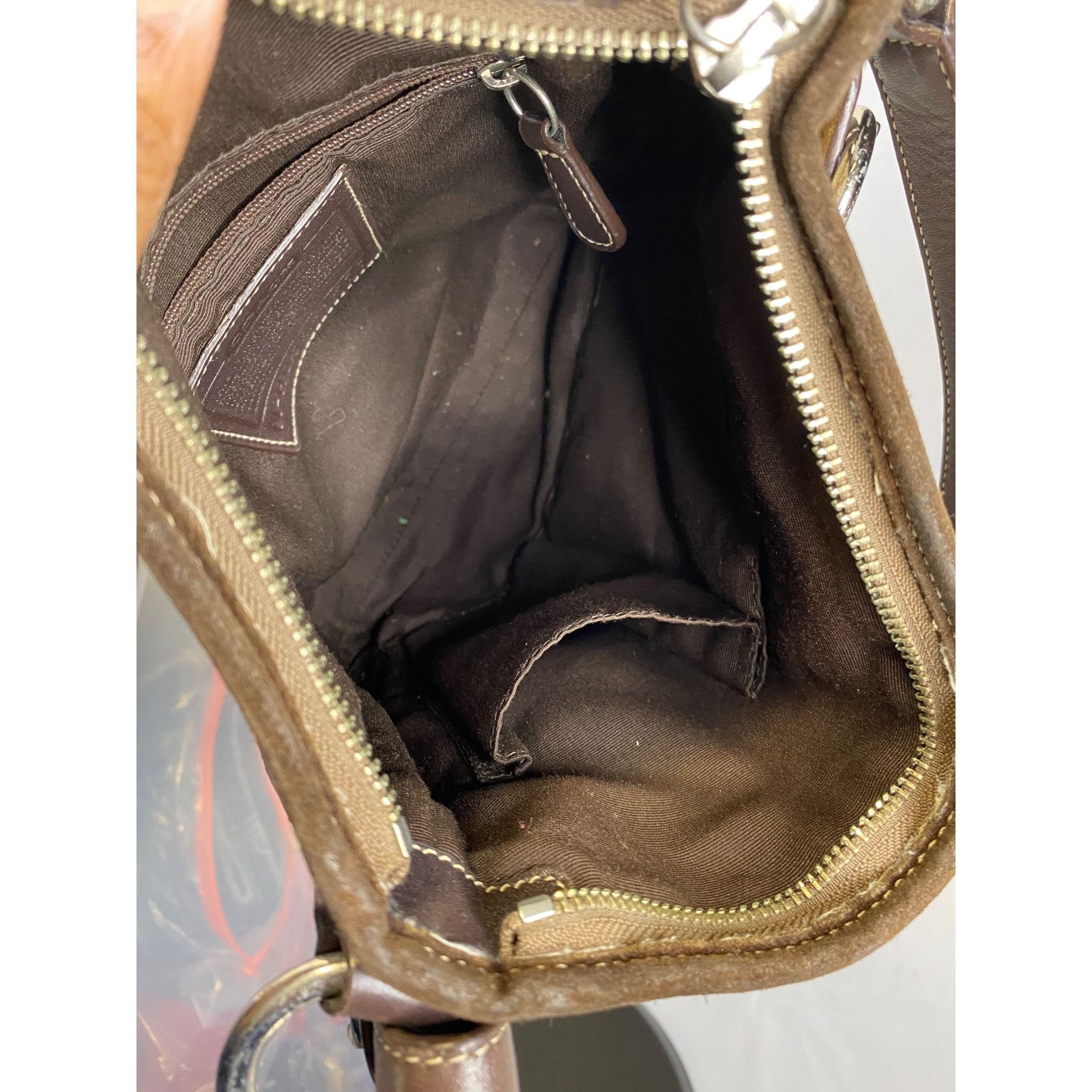 Coach Coach Signature C Hobo Bag With Leather Trim & Adjustable St Size ONE SIZE - 6 Thumbnail