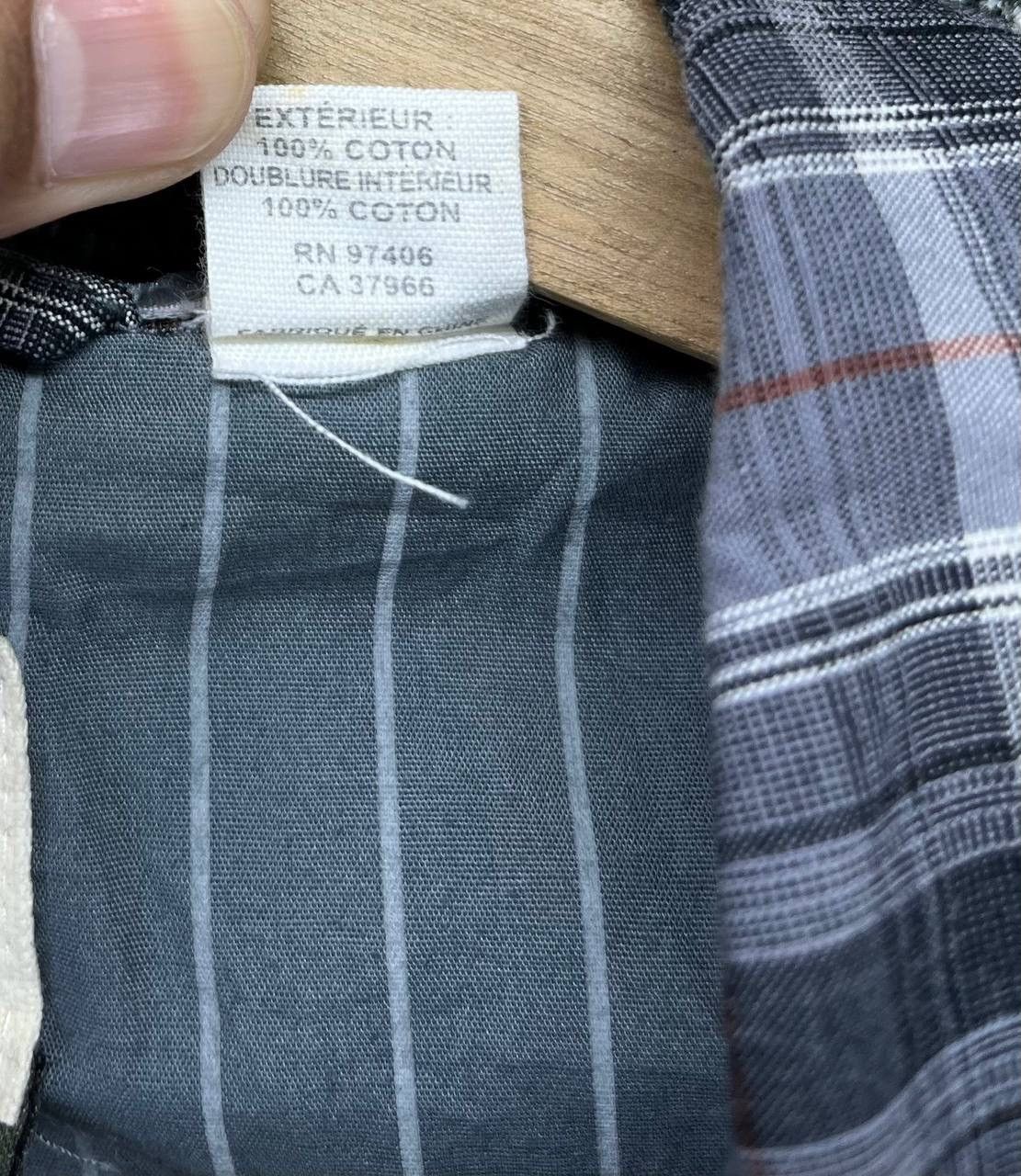 Japanese Brand Vintage Triple Five Soul Essentials Shadow Plaid Rare Jacket Size L / US 10 / IT 46 - 9 Thumbnail
