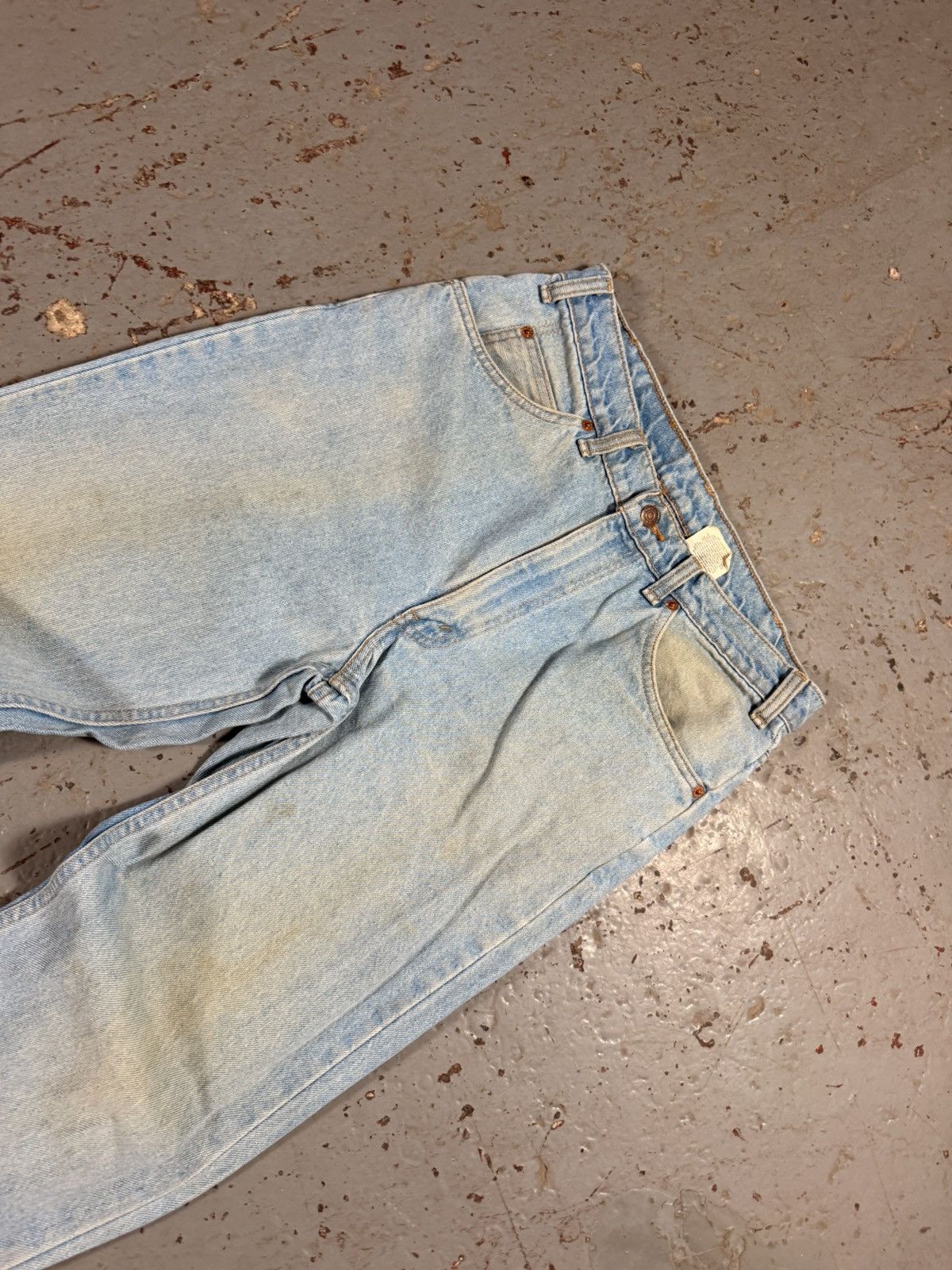 Levi's Vintage Orange Tag 619 Levi Denim Jeans Size US 33 - 2 Thumbnail