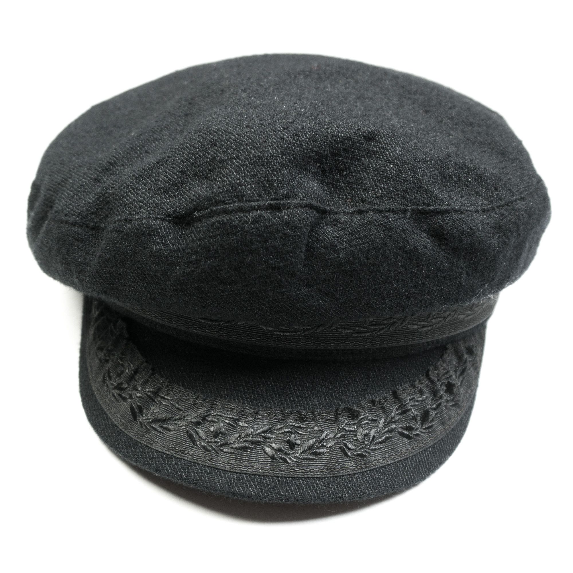 Ann Demeulemeester Ann Demeulemeester Embroidered Wool Hat Size ONE SIZE - 2 Thumbnail