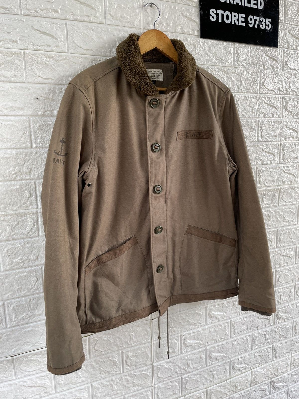 Japanese Brand Vintage Beams Heart Bomber Jacket Size US L / EU 52-54 / 3 - 3 Thumbnail