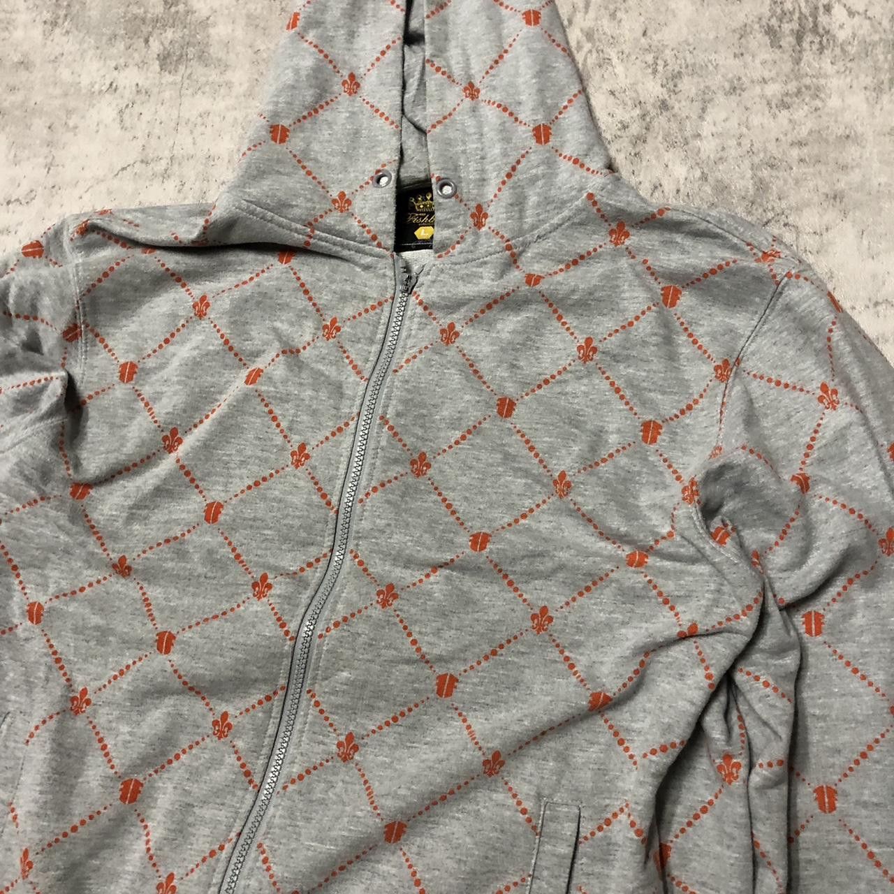 Other Grey and orange zip up hoodie with a streetwear vibe Size US L / EU 52-54 / 3 - 2 Thumbnail