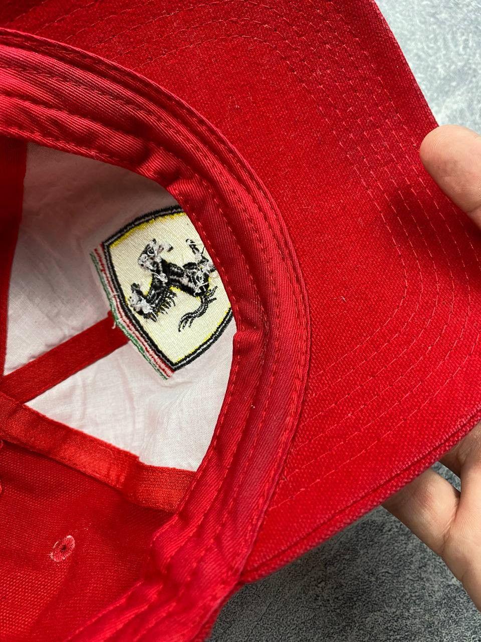 Ferrari × Formula 1 Vintage Ferrari Cap 1999 Official Merchandise Size ONE SIZE - 7 Thumbnail