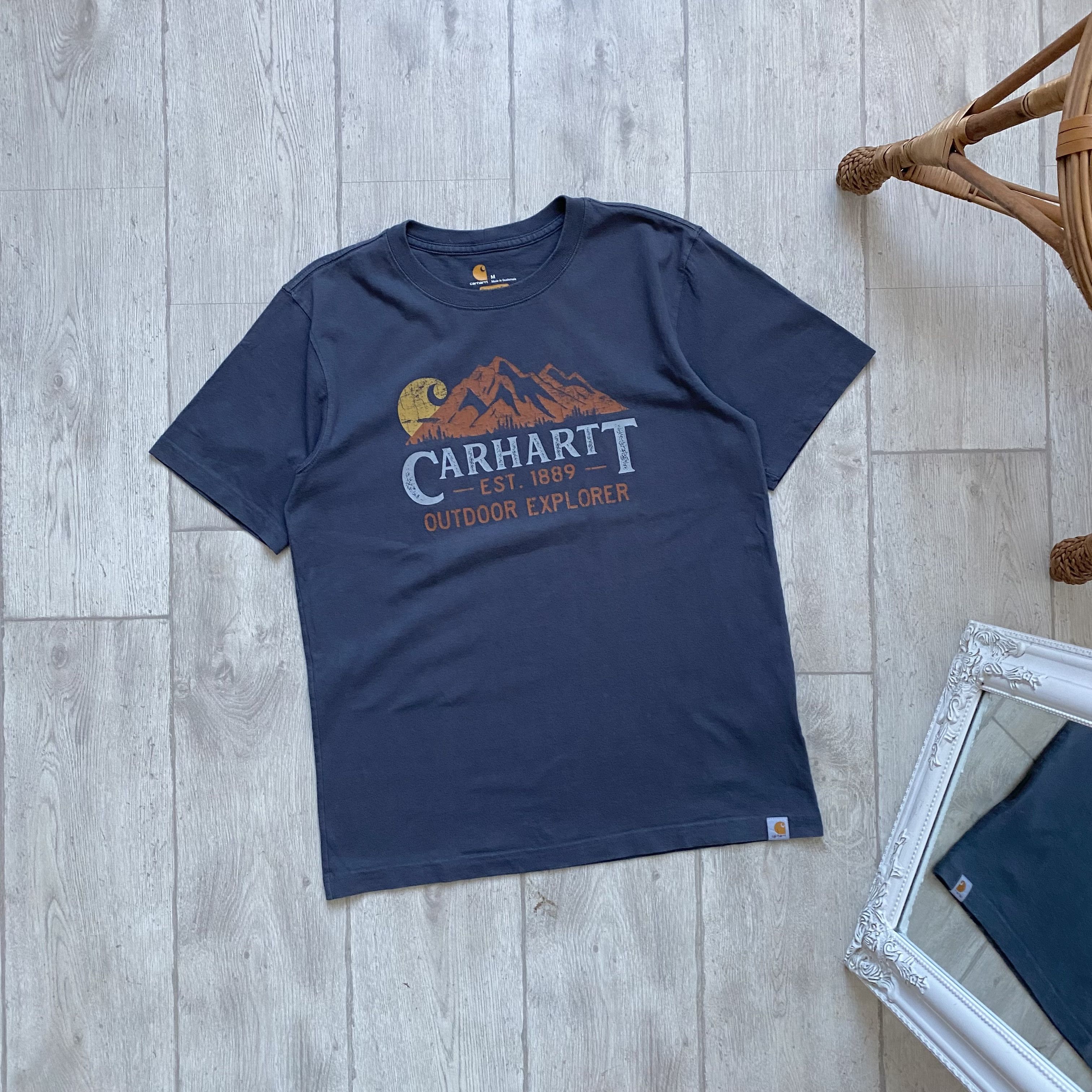 Carhartt Carhartt Outdor Printed Tee Short Sleeve Vintage Size US M / EU 48-50 / 2 - 1 Thumbnail