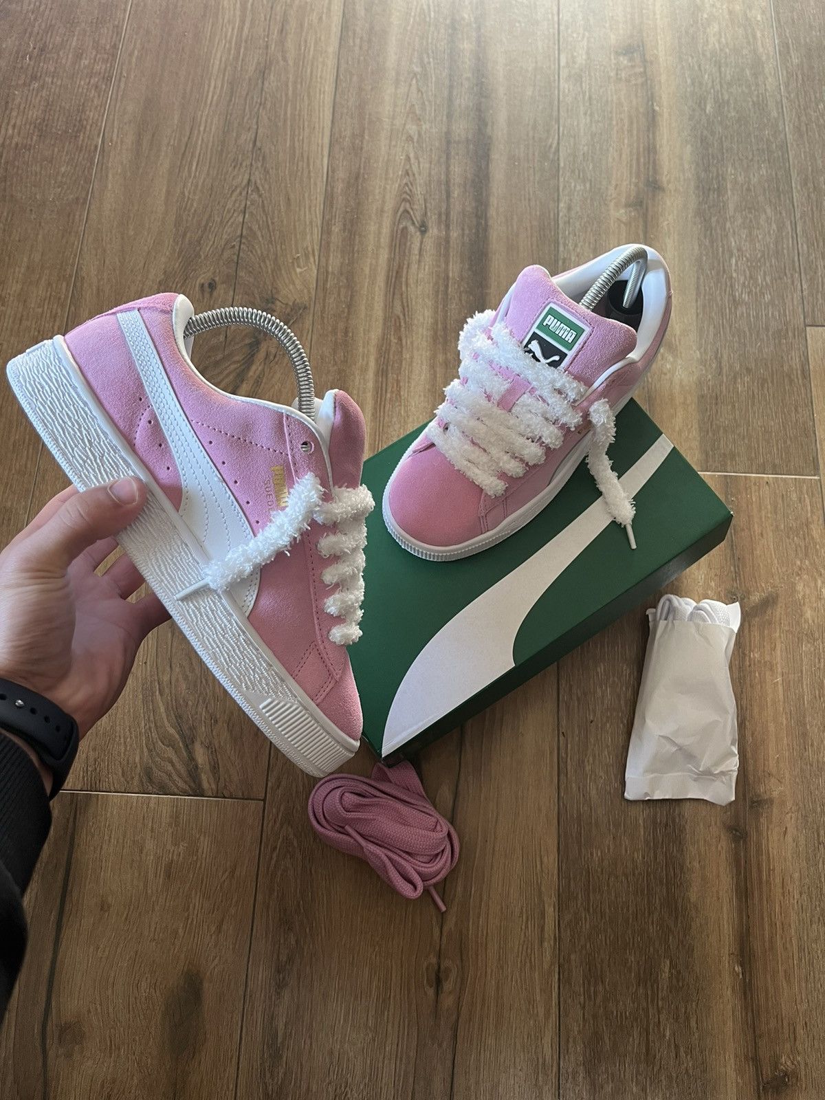Nordstrom Sale Puma Puma Suede S Modern Tech Puma Suede XL Custom Pink