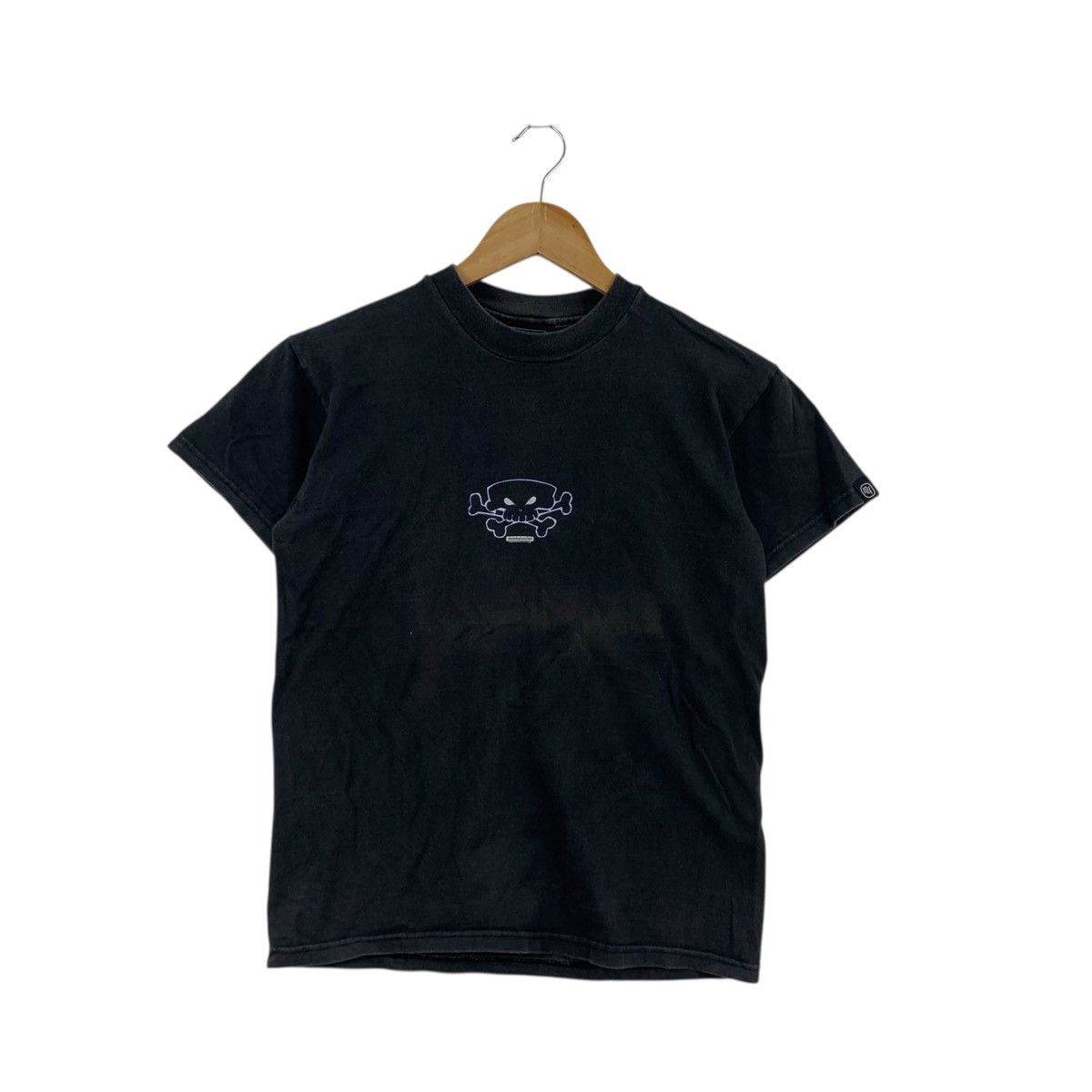 Neighborhood Vintage 1999 NEIGHBORHOOD SKATEBOARD JAPAN Skull Tee Shirt Size US S / EU 44-46 / 1 - 3 Thumbnail