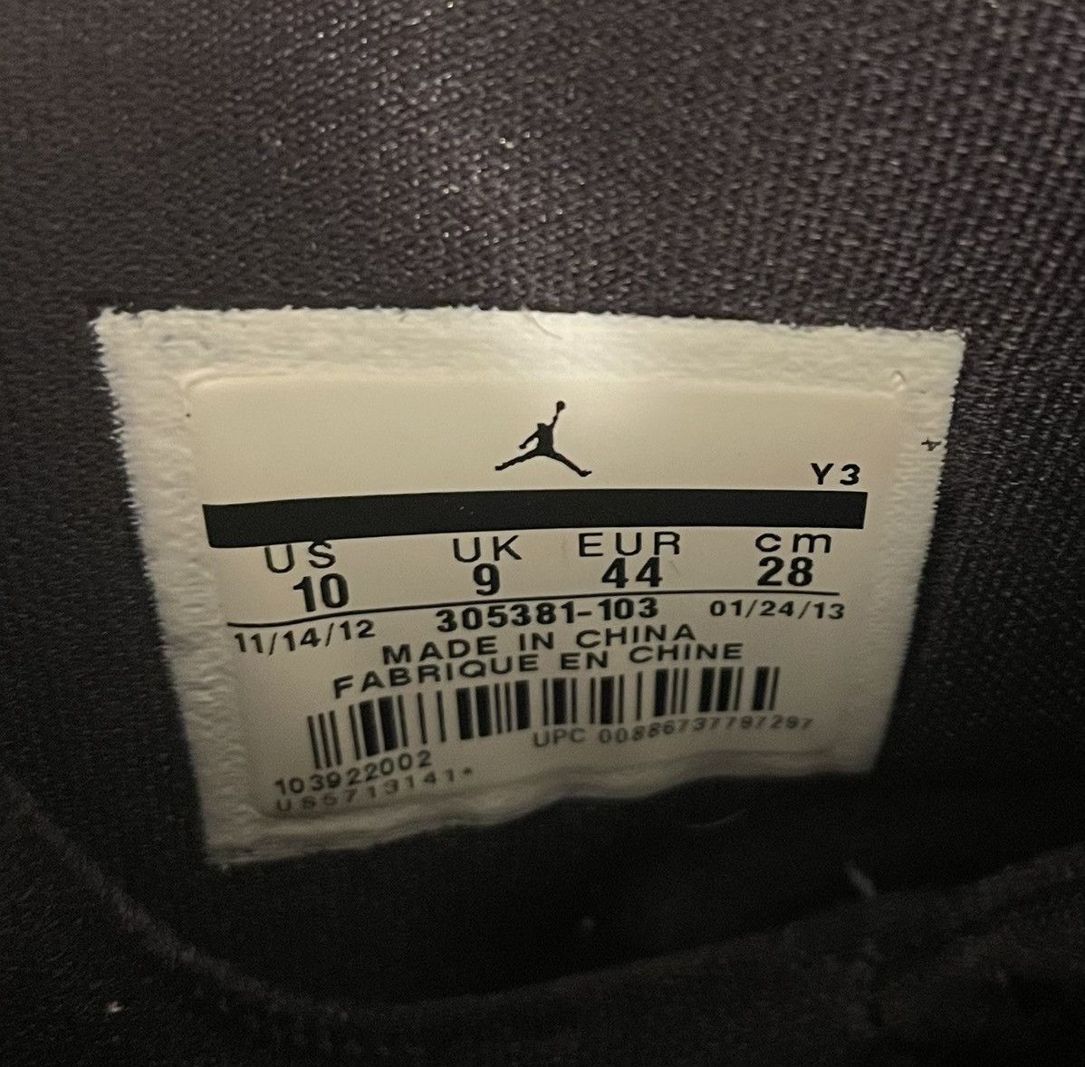 Nike Jordan Retro 8 “Bugs Bunny” Size US 10 / EU 43 - 6 Thumbnail