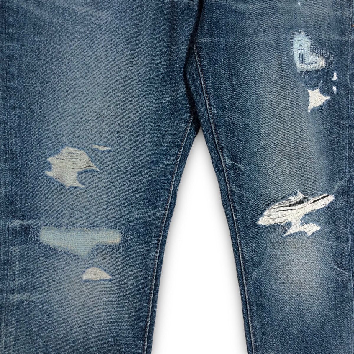 Abercrombie & Fitch Vintage Abercrombie and Fitch Distressed Womenswear Denim Size 33" - 7 Thumbnail