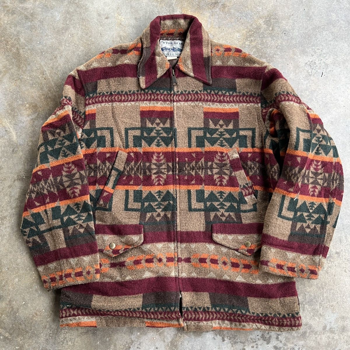 Japanese Brand 🔥ACTIVE GEAR NAVAJO NATIVE OUTDOOR Size US L / EU 52-54 / 3 - 1 Thumbnail
