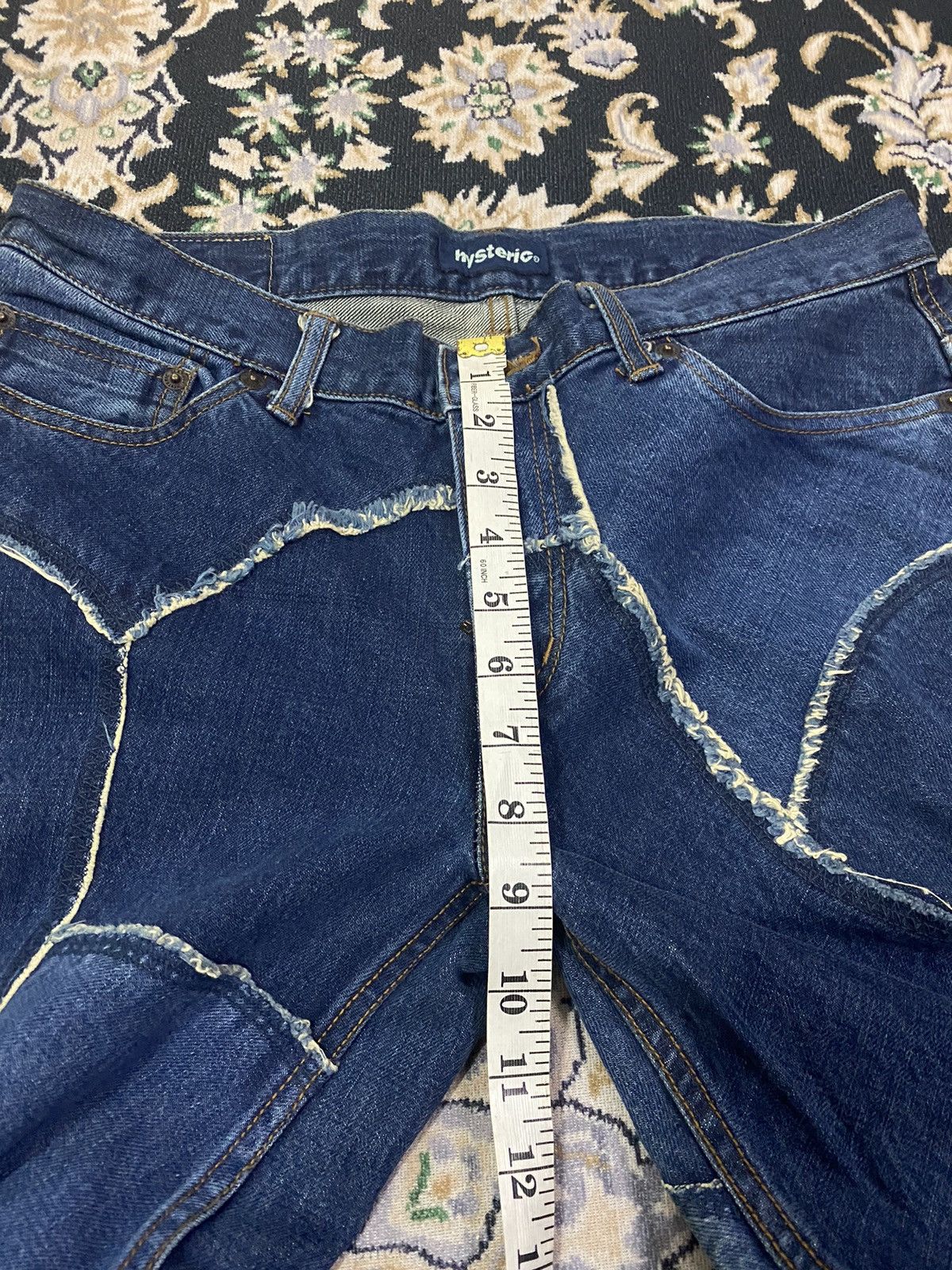 Hysteric Glamour Vintage Hysteric Glamour Patch Asymetrical Flare jeans Size US 32 / EU 48 - 13 Thumbnail