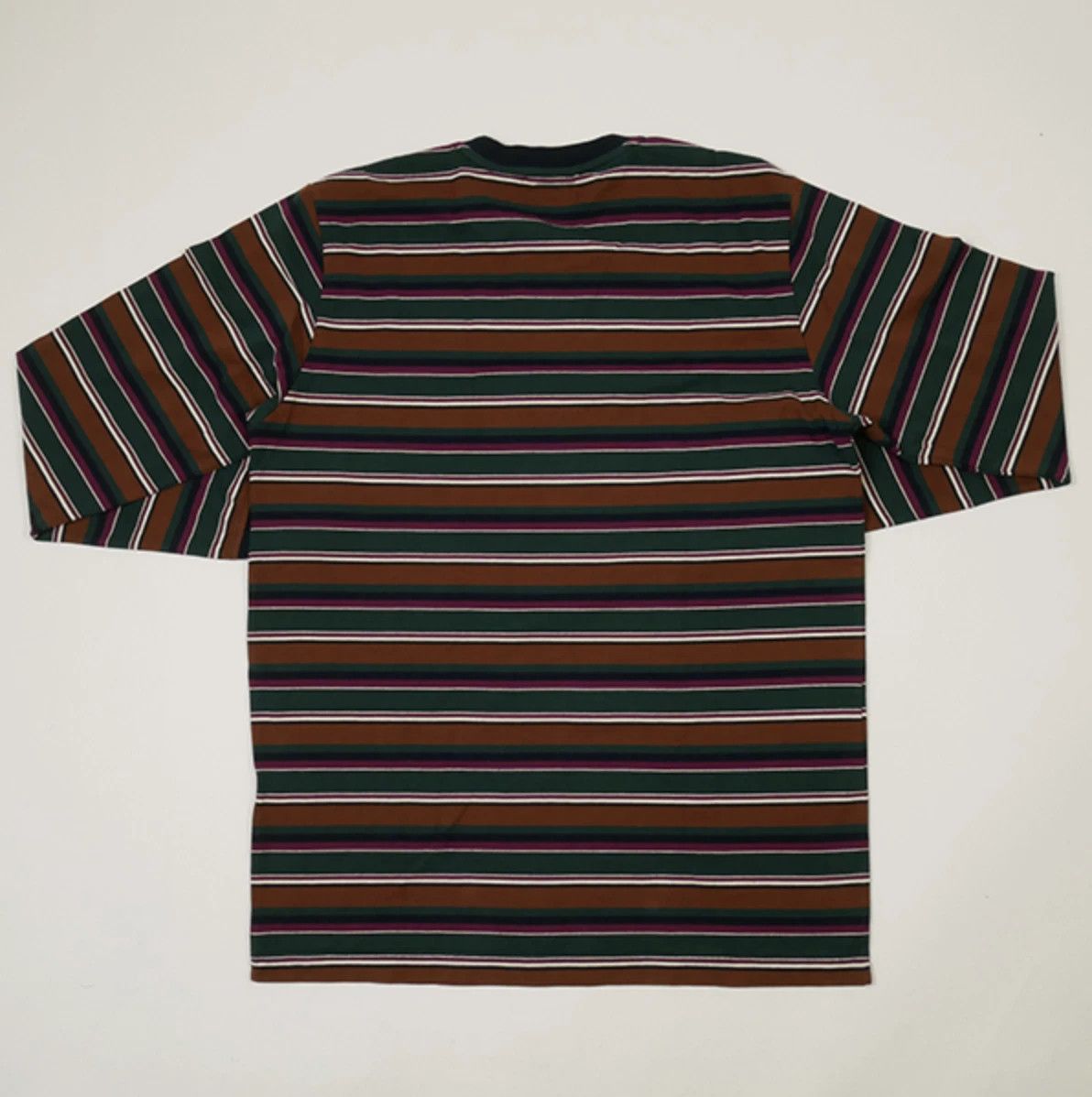 Supreme Supreme multi stripe L/s Top Dark Green SMALL Box Logo 15 Size US S / EU 44-46 / 1 - 9 Thumbnail