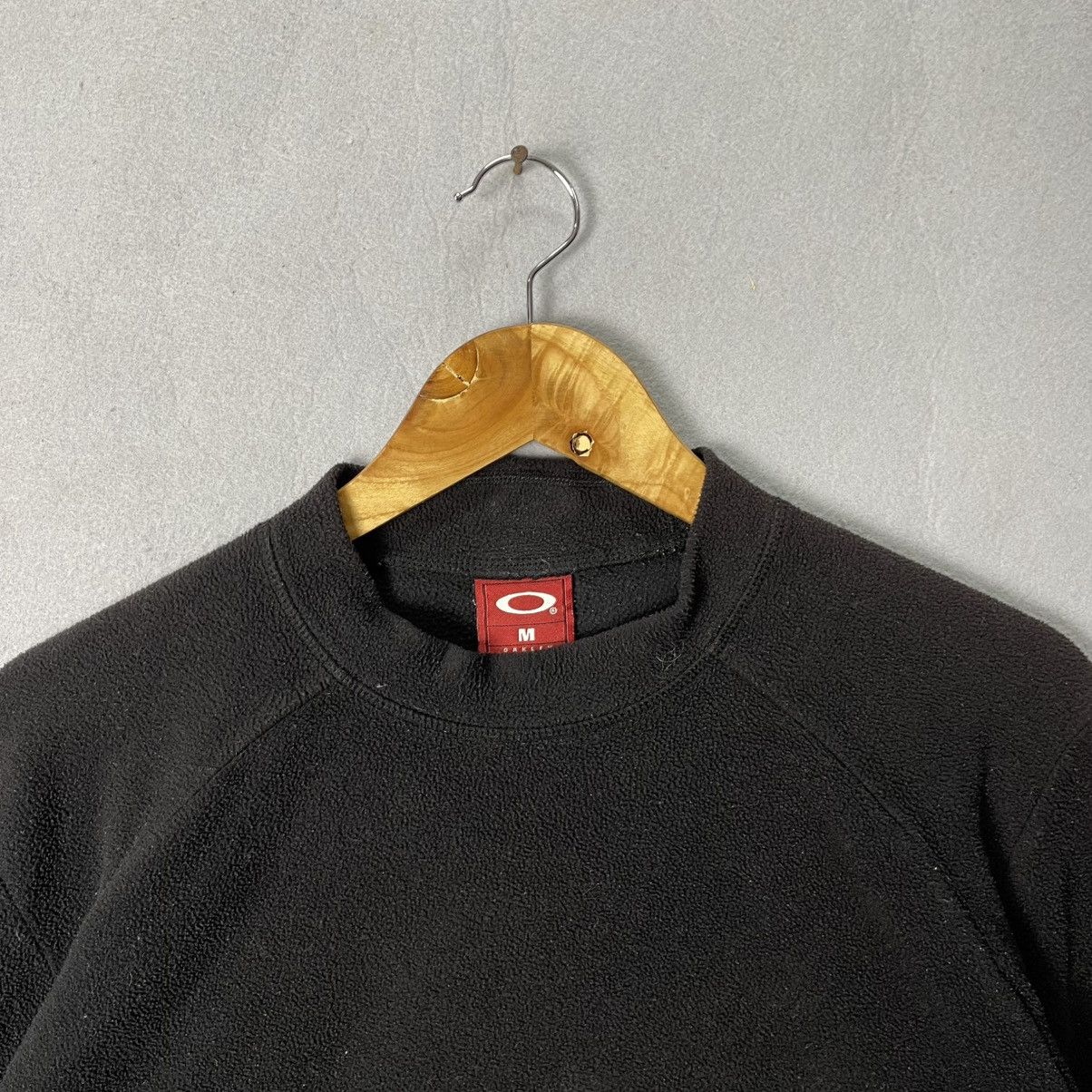 Oakley Oakley Fleece Crewneck Pullover – Black (Made in Canada) Size US M / EU 48-50 / 2 - 2 Thumbnail