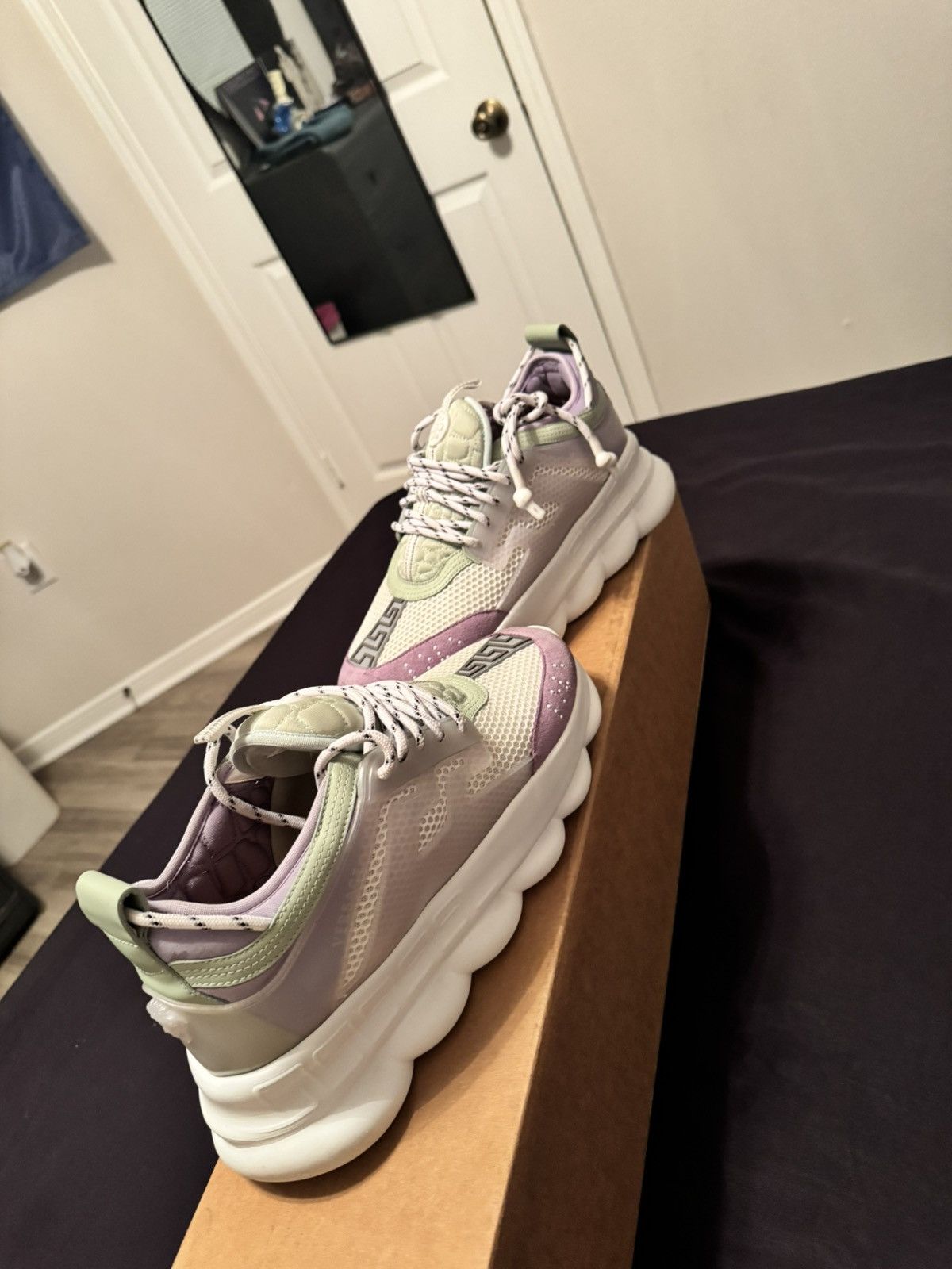 Versace Versace Chain Reaction Sneakers Size US 10.5 / EU 43-44 - 1 Thumbnail