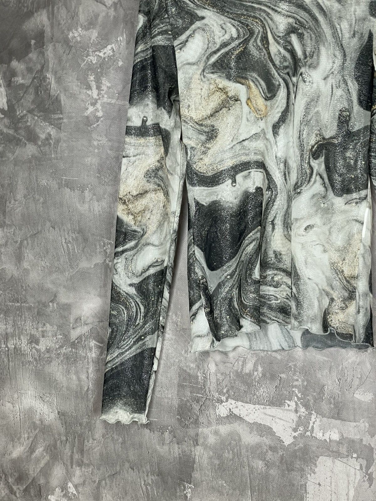 Japanese Brand × Vintage Vintage Avant Garde Abstract Y2K JPG Style Long Sleeve Size M / US 6-8 / IT 42-44 - 5 Thumbnail