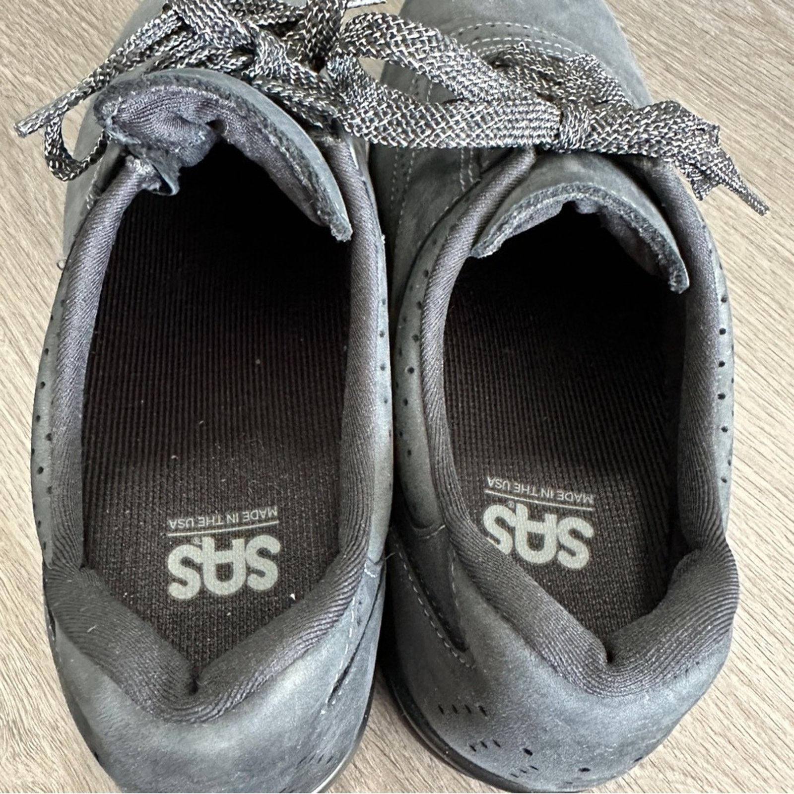 SAS SAS Walk Easy Lace Up Walking Shoe Slim Nubuck Leather 7.5 Size US 7.5 / IT 37.5 - 7 Thumbnail