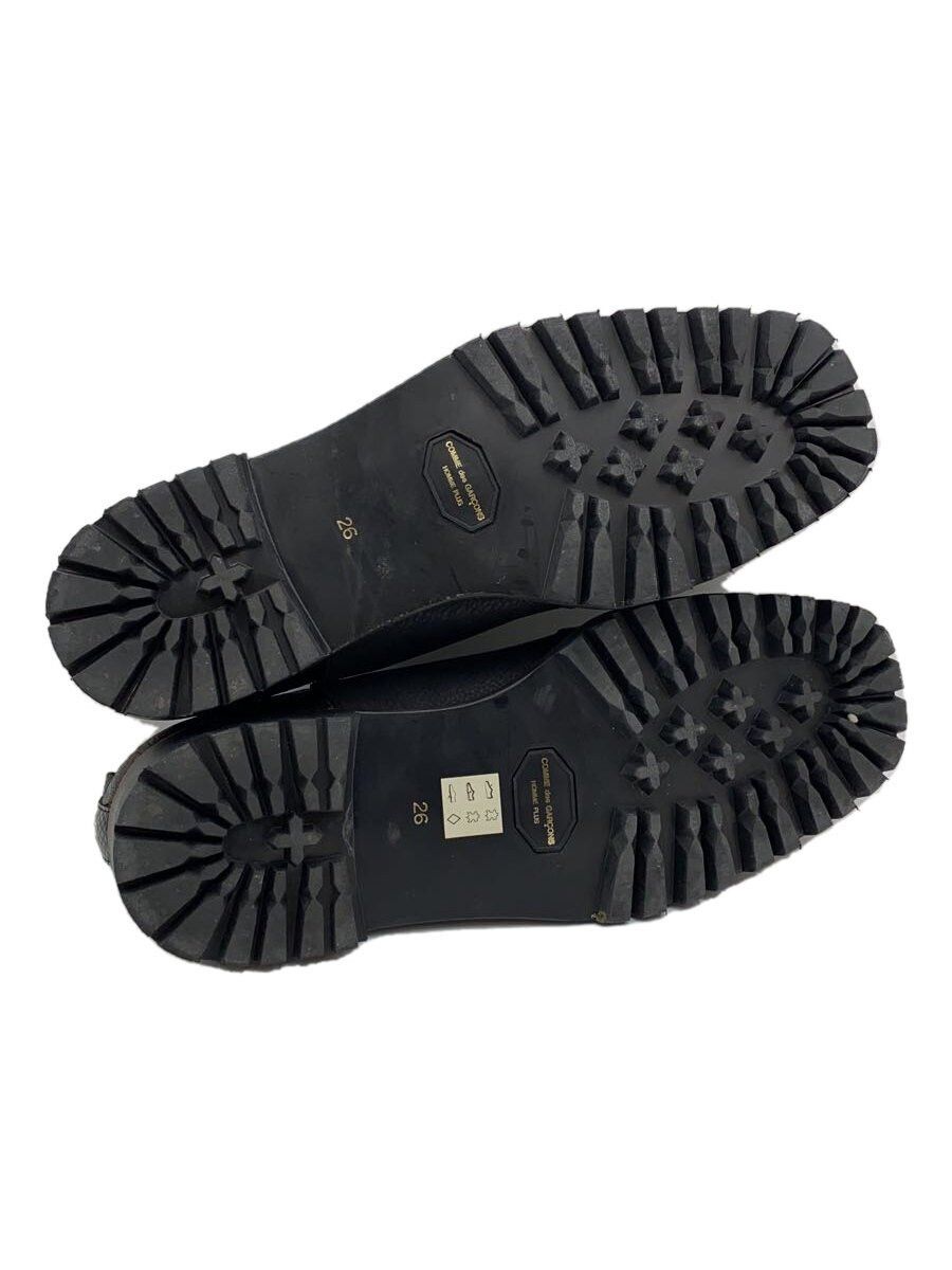 Comme des Garcons × Comme des Garcons Homme Plus Patchwork Reconstructed Leather Boots Size US 8.5 / EU 41-42 - 4 Thumbnail