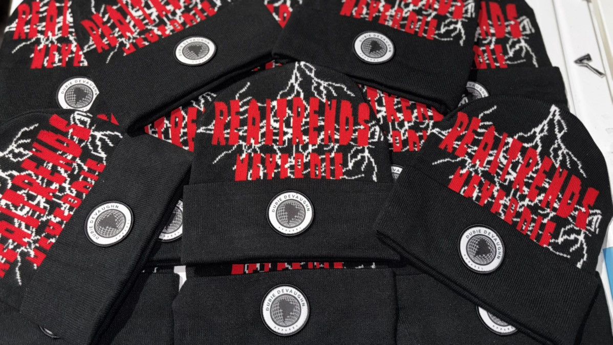 Other DubieDeVaughn Real Trends Never Die Beanies Size ONE SIZE - 5 Thumbnail