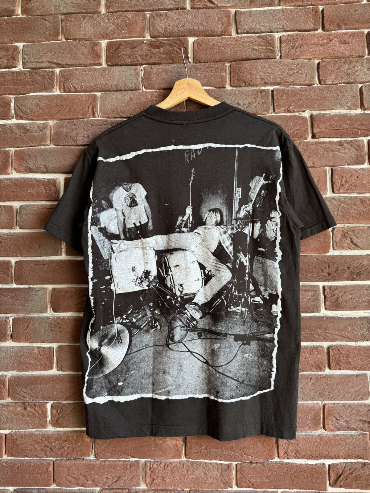 Band Tees Rare 90s Nirvana Kurt Cobain Grunge Band Vintage T Shirt L Size US L / EU 52-54 / 3 - 2 Thumbnail
