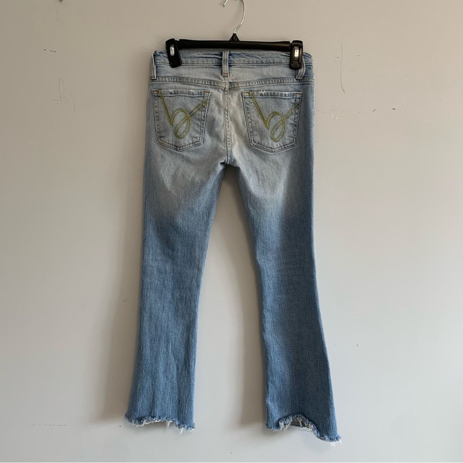 Bebe Vintage 2000s Bebe Low Rise Bootcut Blue Jeans Y2K Size 26" / US 2 / IT 38 - 1 Thumbnail