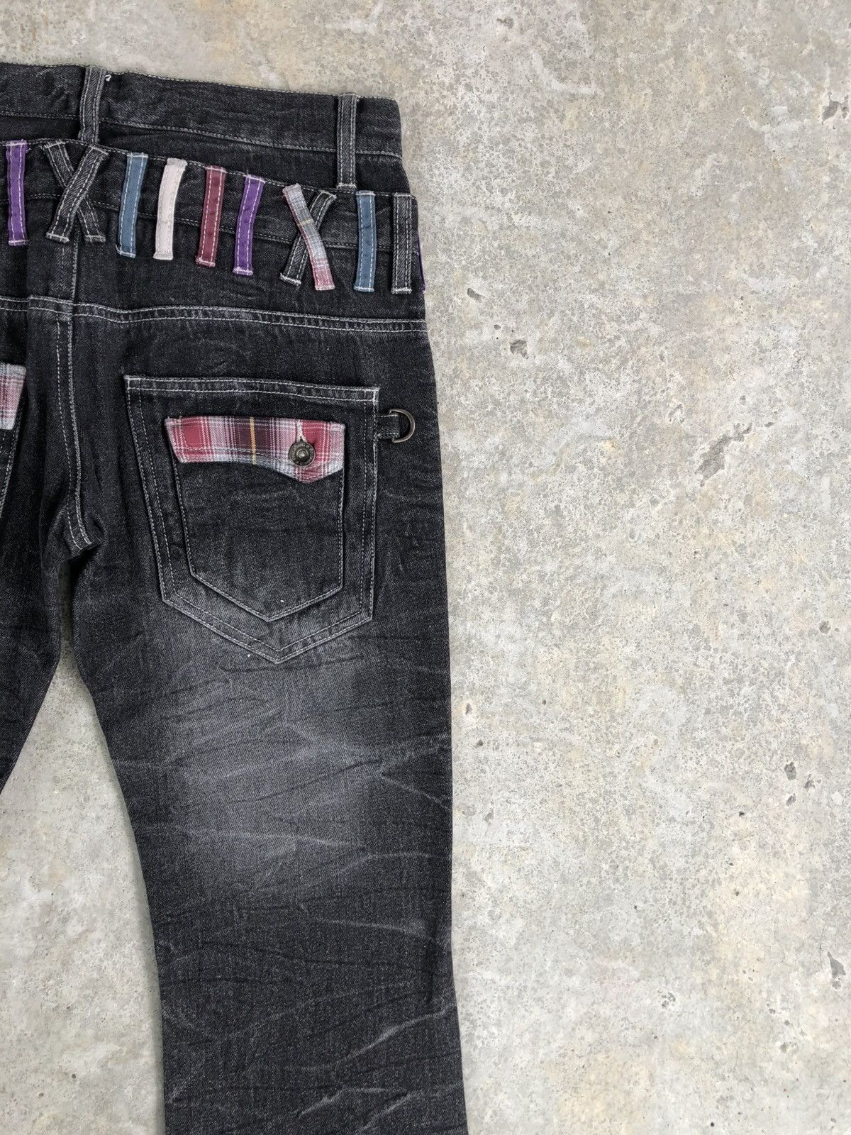 Hysteric Glamour Japanese Double Focus Double Waist Distressed Multizipper Size US 32 / EU 48 - 10 Thumbnail