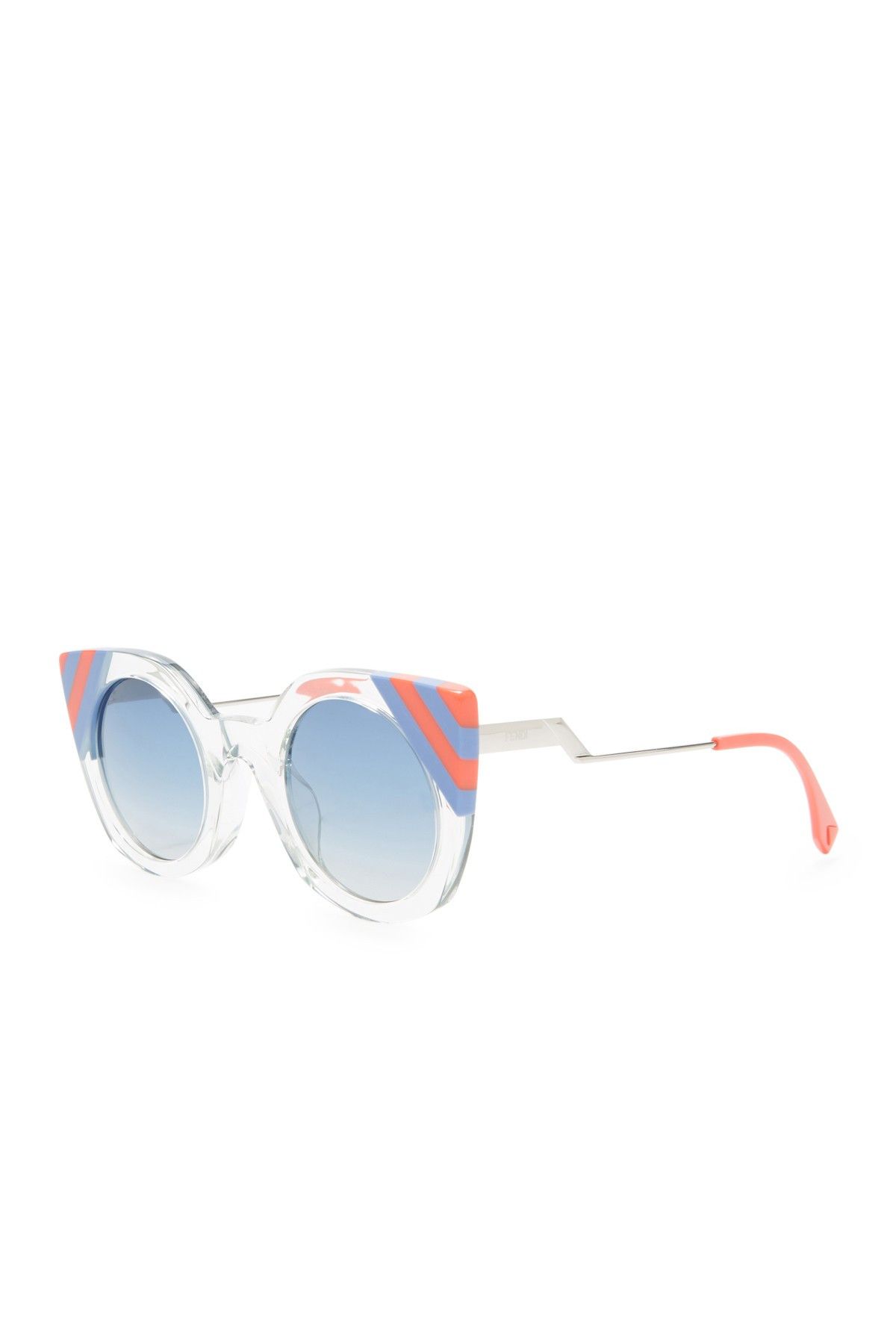 Fendi Fendi 'Waves' FF0240/S Women's Cat-Eye Sunglasses FF 0240 Size ONE SIZE - 4 Thumbnail