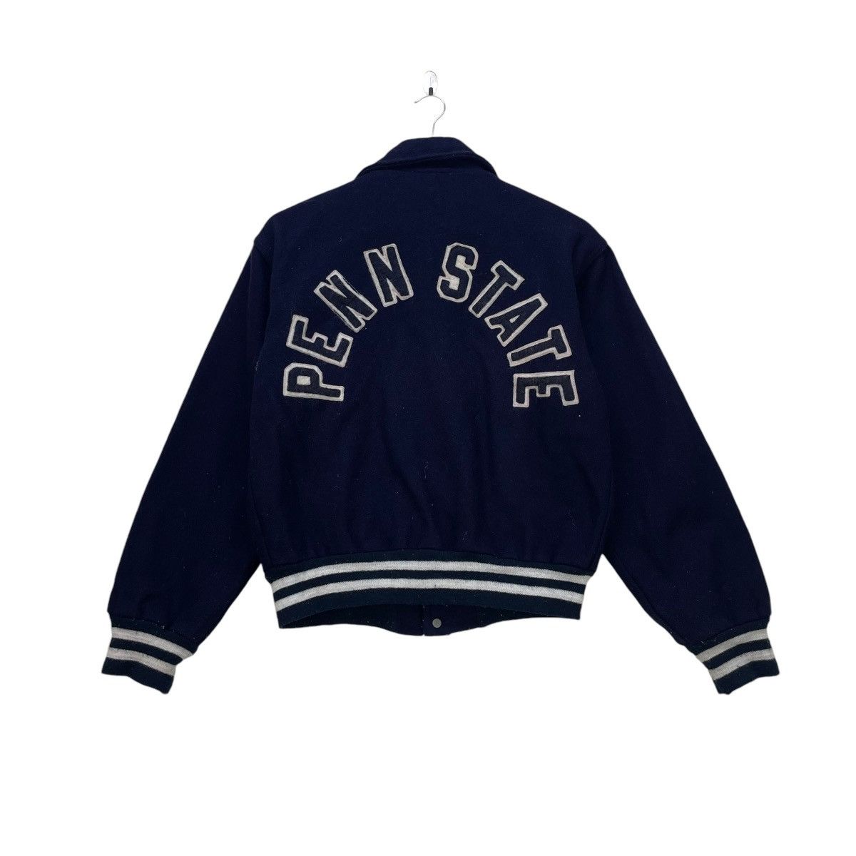 Vintage 💥Vintage Maple Athletic Sportwear Blank Varsity Jacket Size US S / EU 44-46 / 1 - 1 Thumbnail