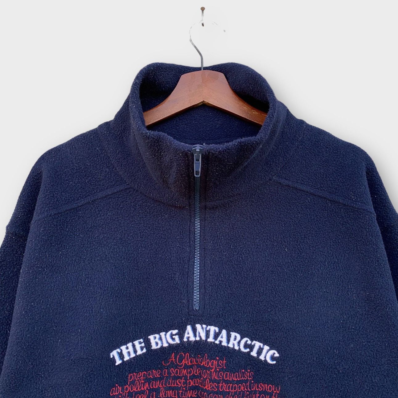 Trussardi × Vintage Vintage 90s Trussardi Italy Fleece Sweater Size US L / EU 52-54 / 3 - 3 Thumbnail