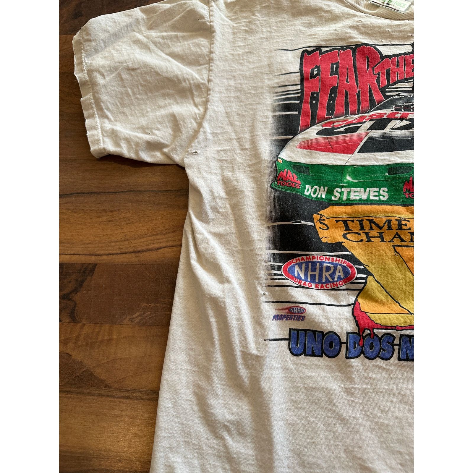 Jerzees 1996 Fear The Force 5 time Champion John Force Size XL Size US XL / EU 56 / 4 - 3 Thumbnail