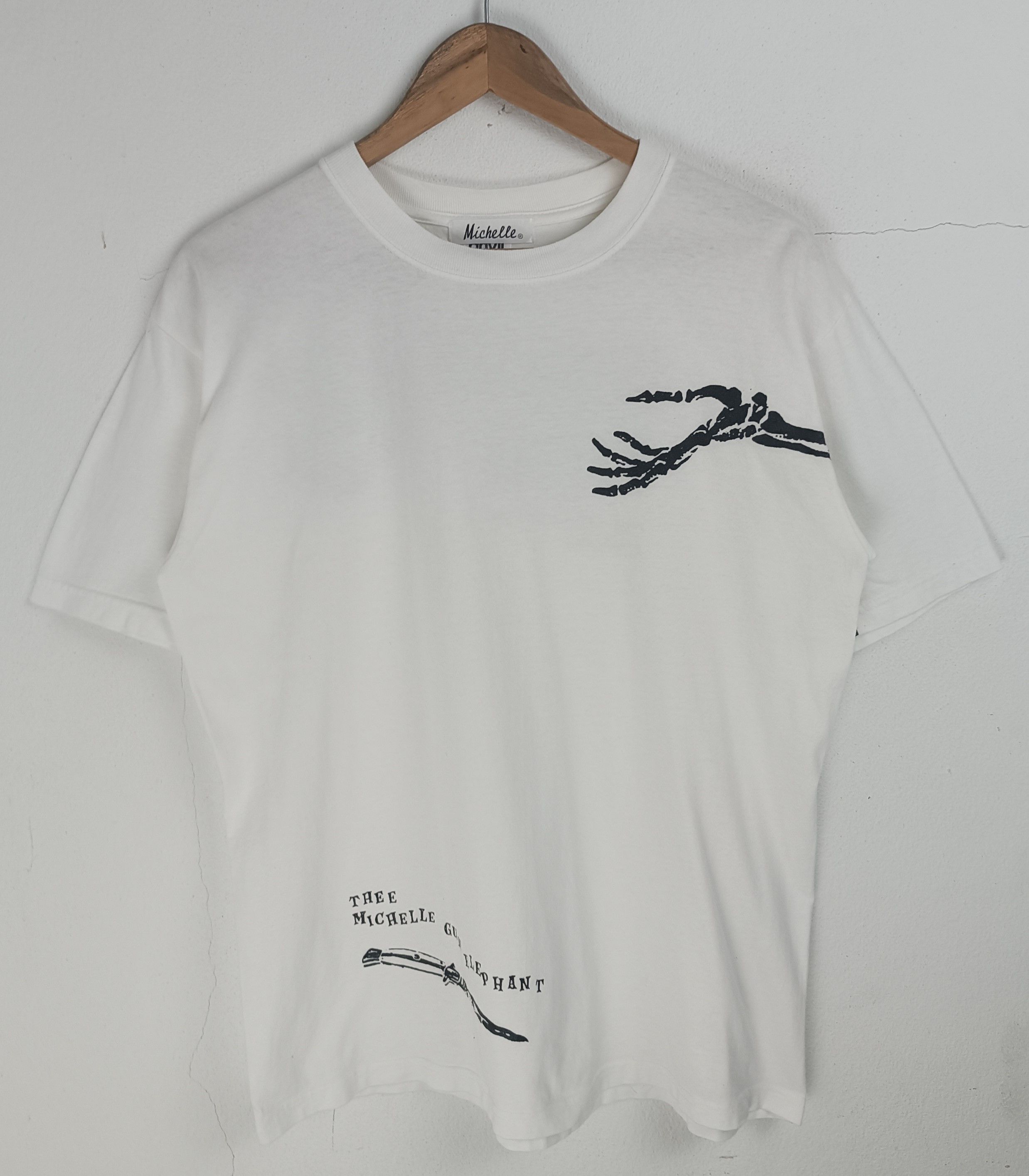 Vintage VINTAGE 2003 THEE MICHELLE GUN ELEPHANT TOUR Ts ROSSO HIATUS Size US M / EU 48-50 / 2 - 4 Thumbnail