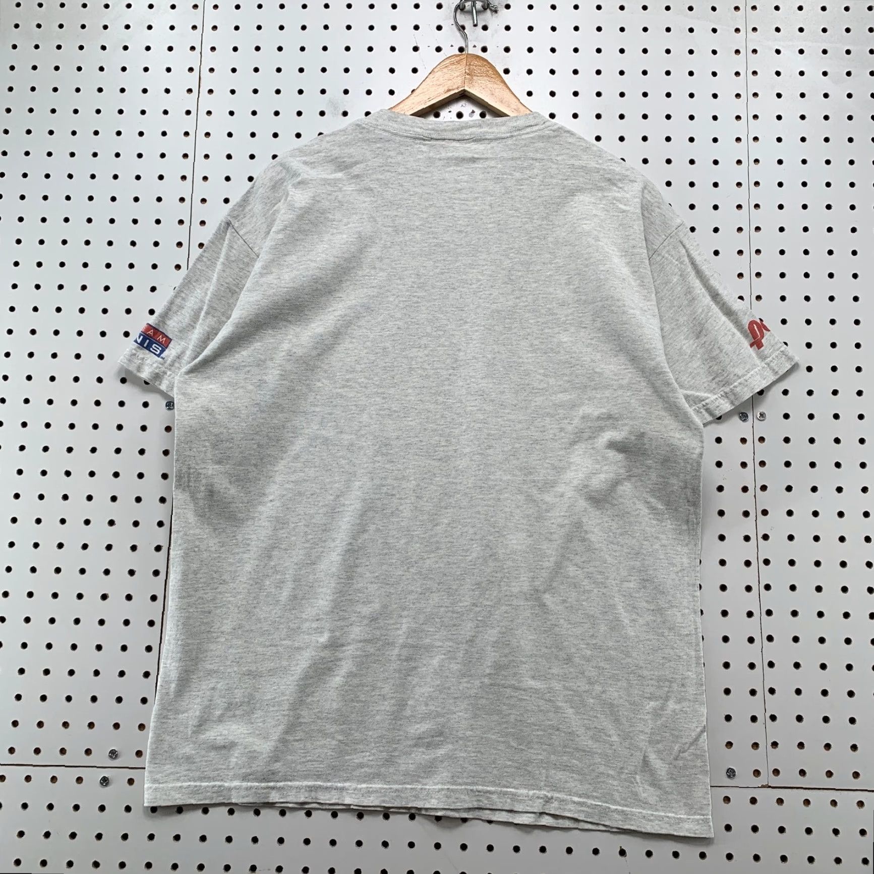 Vintage VINTAGE USA 2005 Team Tennis Shirt Mens L Gray USTA Official Licensed Shirt Size US L / EU 52-54 / 3 - 2 Thumbnail