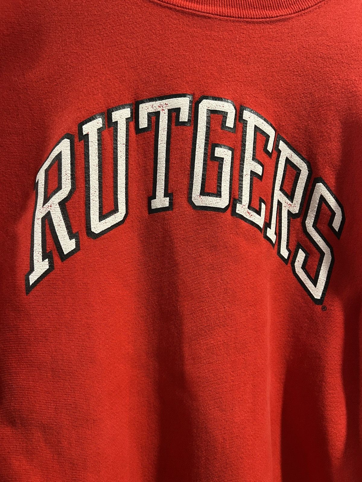 Champion 90s Rutgers Reverse Weave Made in USA Size US XXL / EU 58 / 5 - 2 Thumbnail